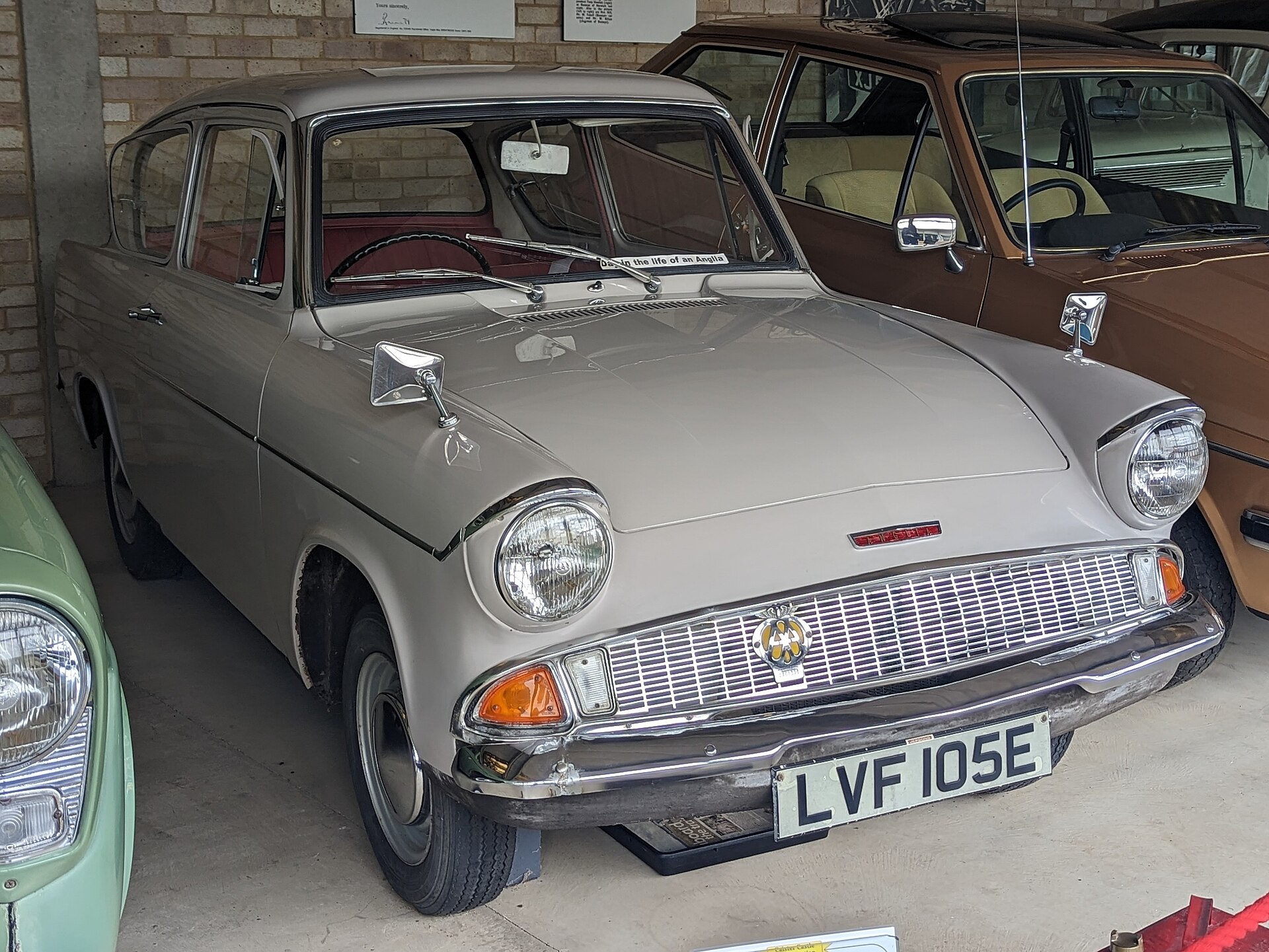 Ford Anglia 105E built in 1967