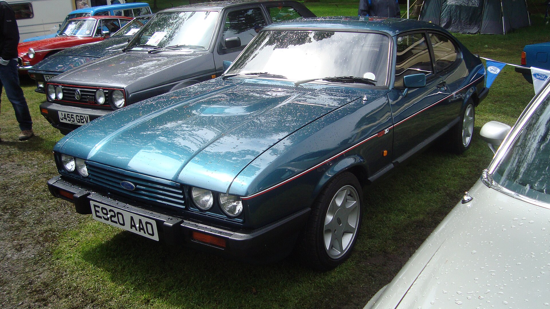 Ford Capri 280 Brooklands in green