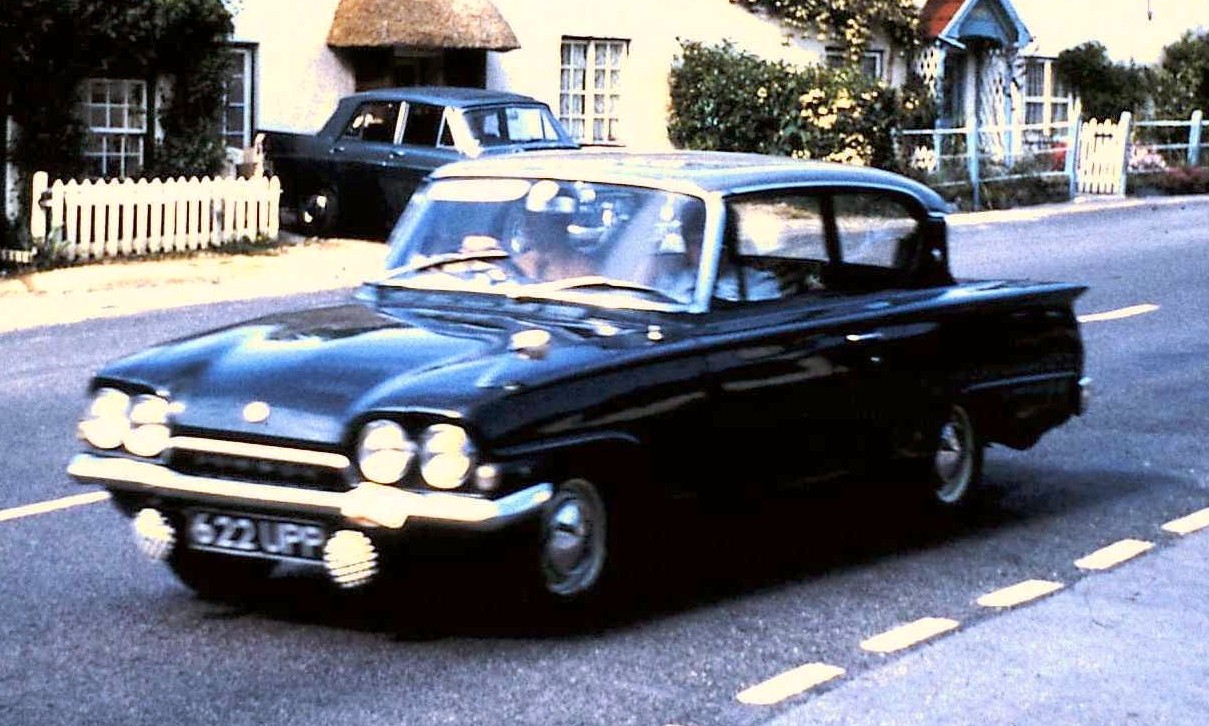 Ford Consul Classic two-door saloon parked in the UK