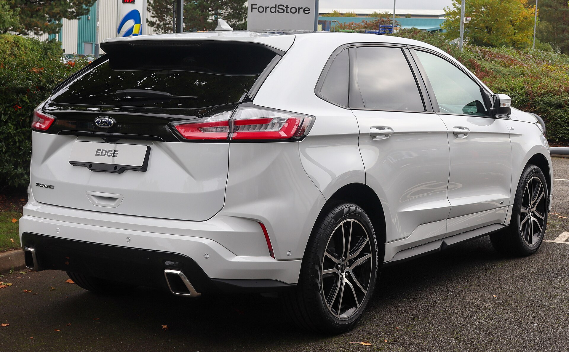 Ford Edge second generation facelift, rear view