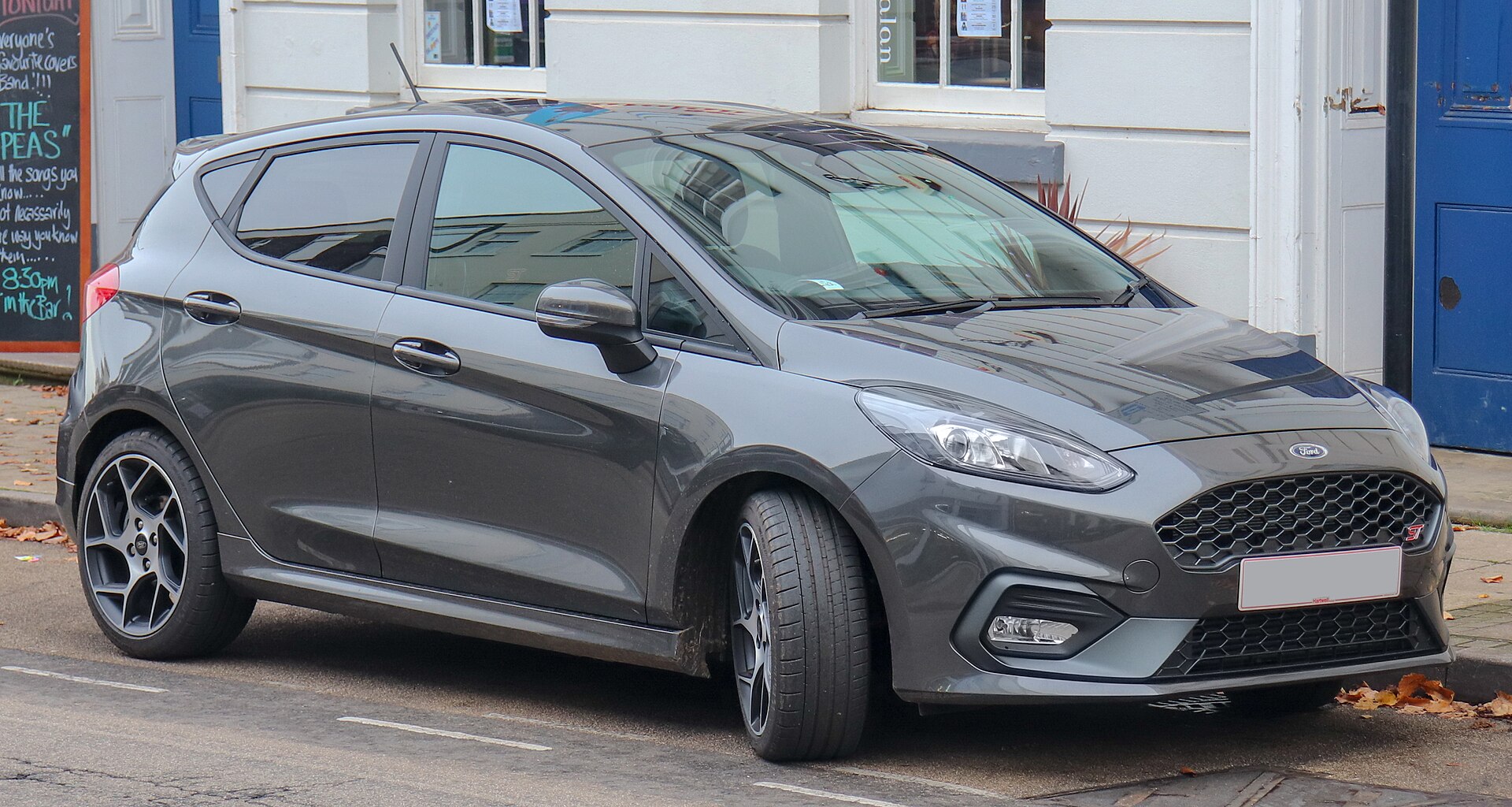 Front view of a 2018 Ford Fiesta ST
