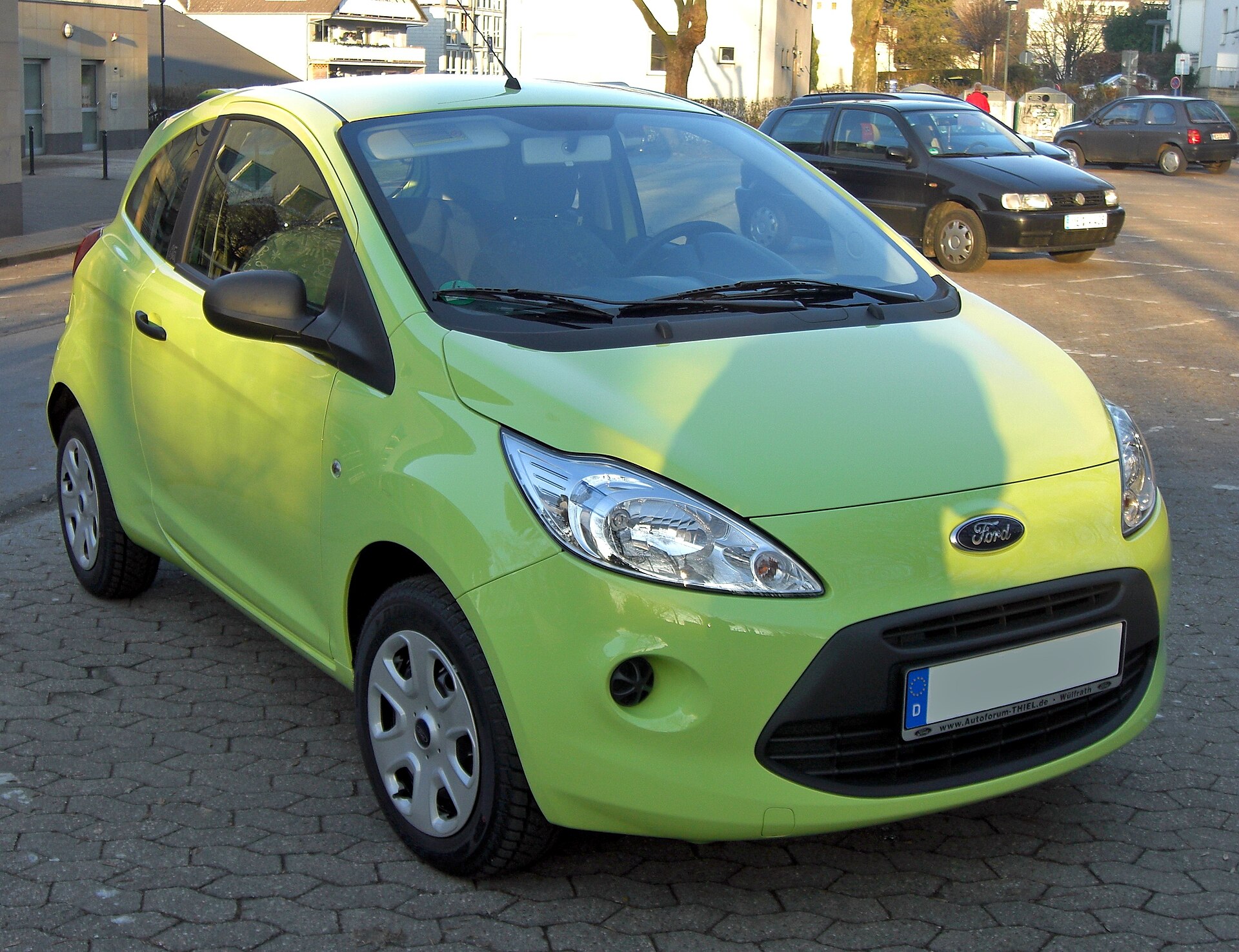 Second-generation Ford Ka, front view