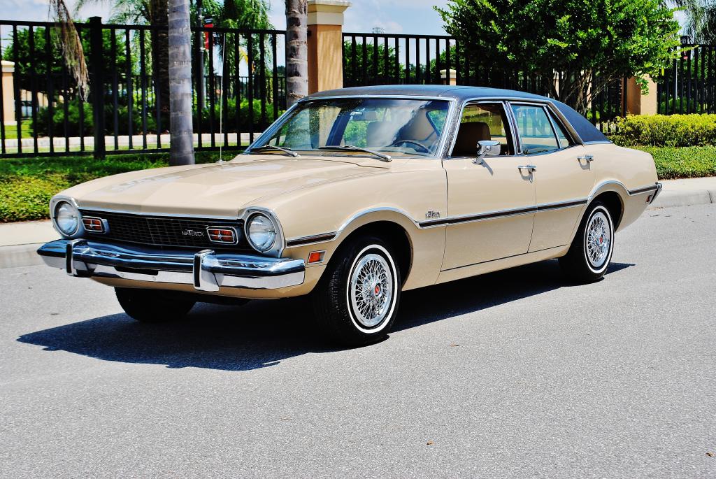 Ford Maverick of 1973, front view