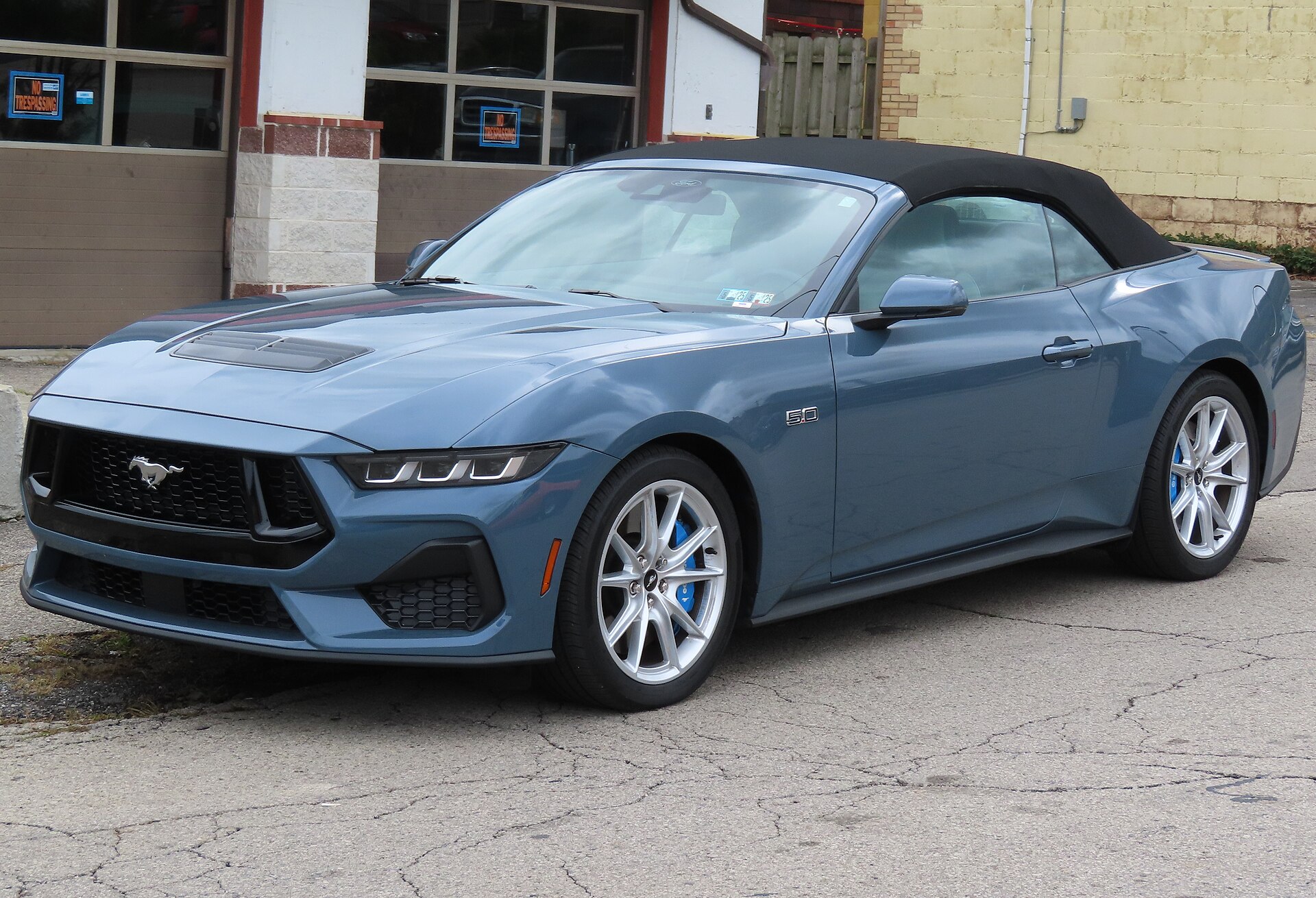 Ford Mustang GT convertible of the seventh generation