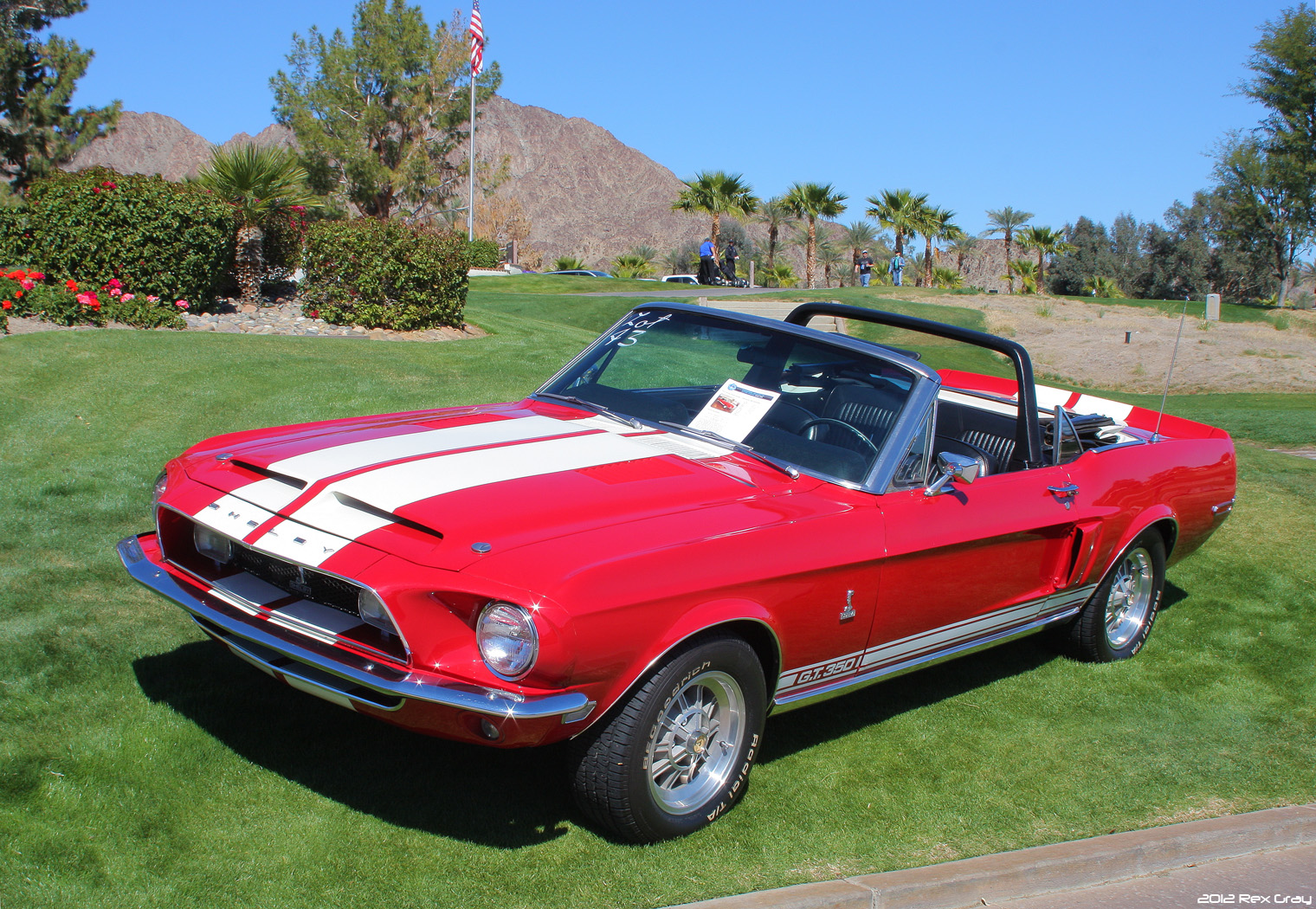 1968 Shelby GT350 convertible, front left view
