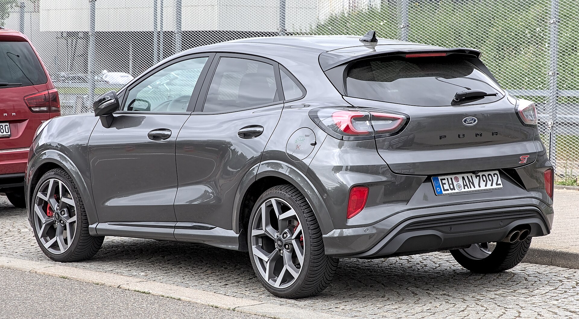 Ford Puma ST performance crossover, exterior view