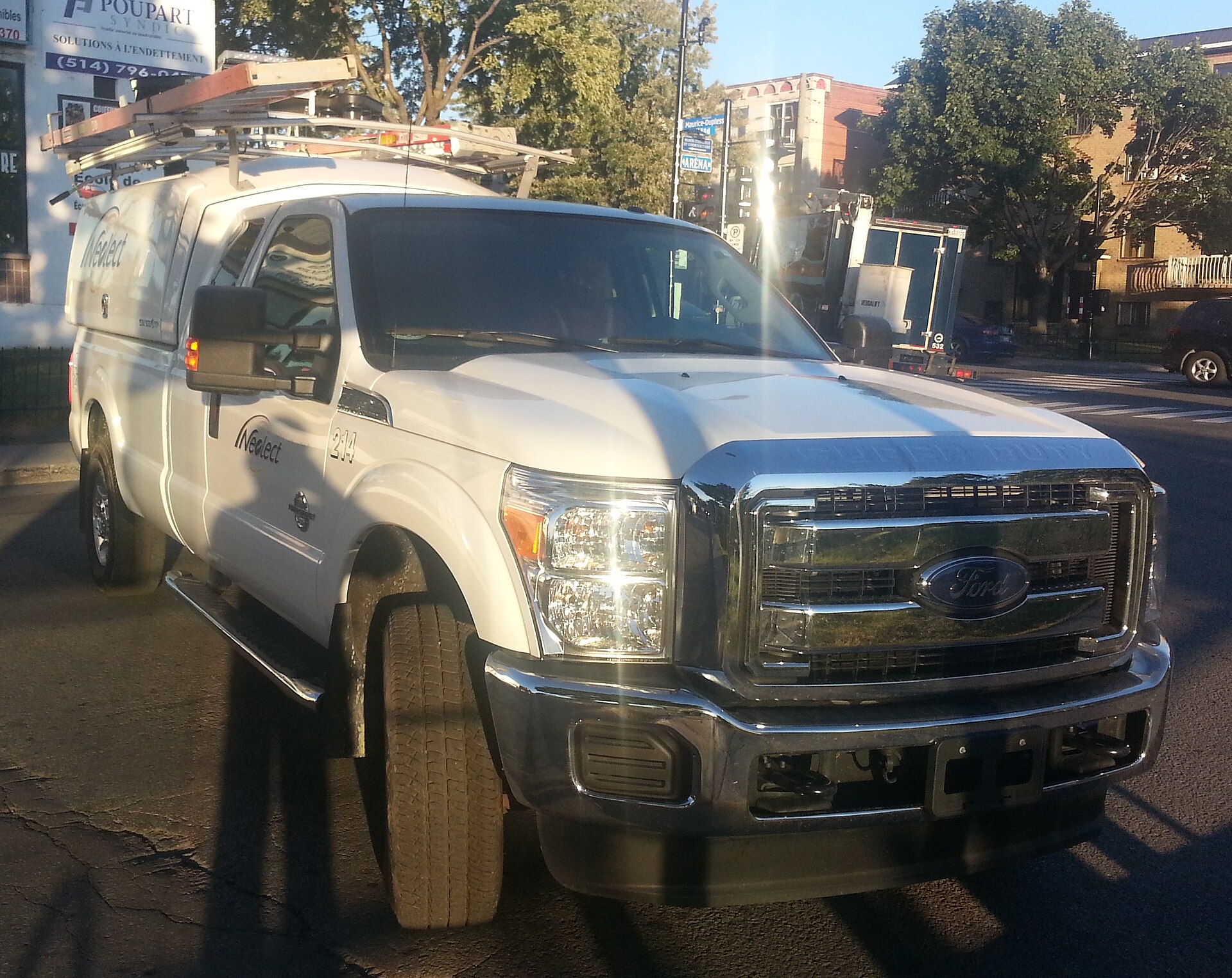 Ford F-250 Super Duty extended cab of the P473 generation