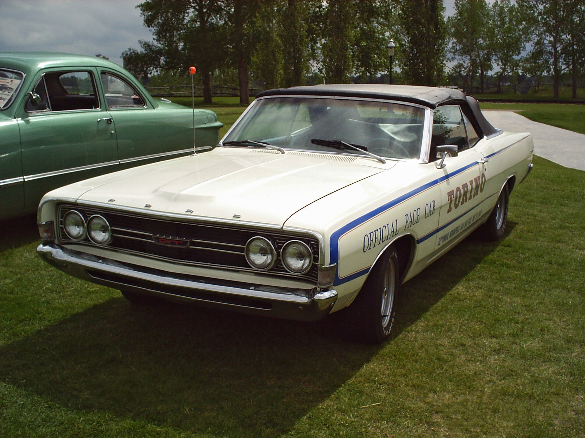 Ford Torino convertible pace car