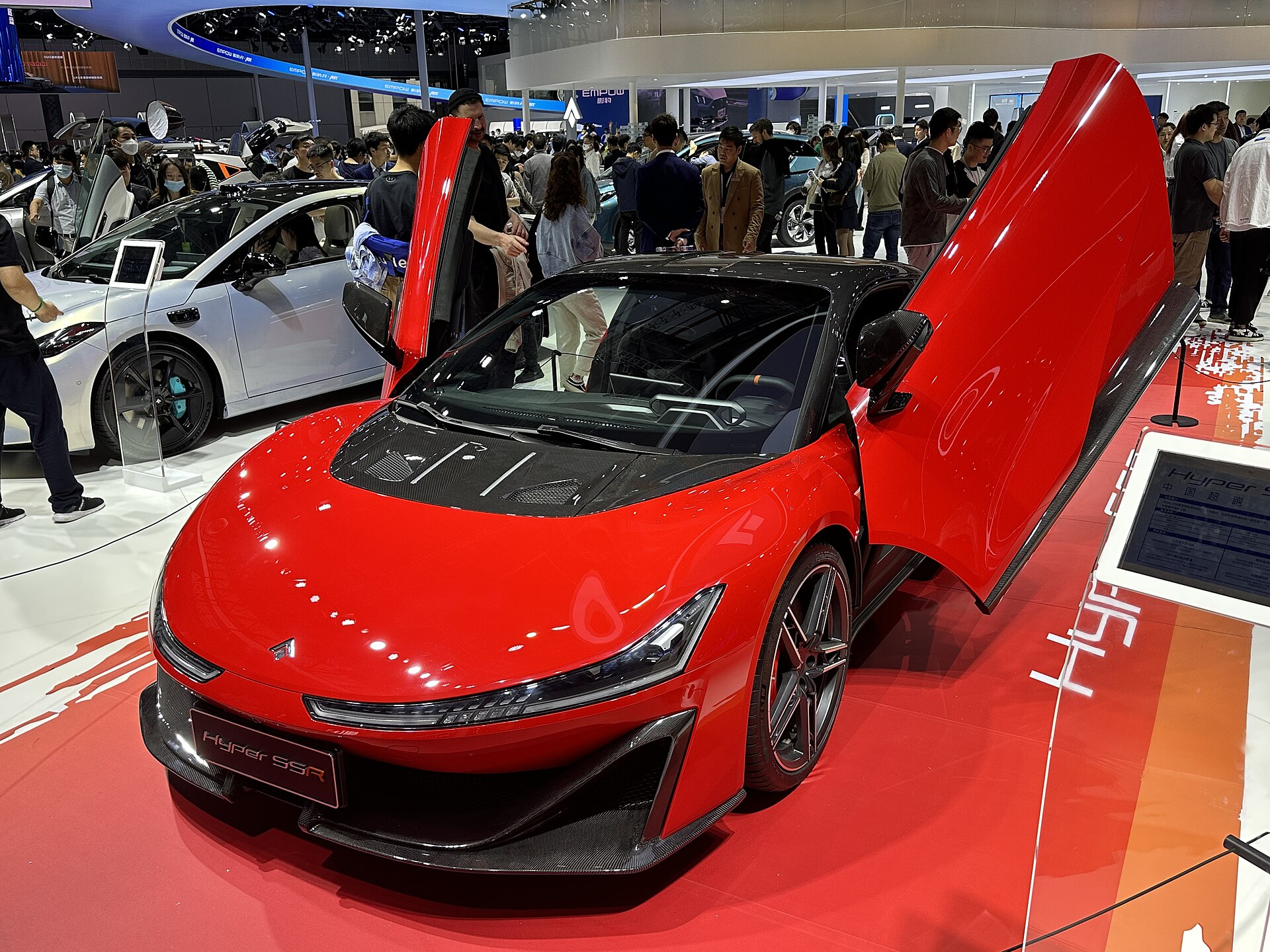Hyper SSR two-door electric sports car