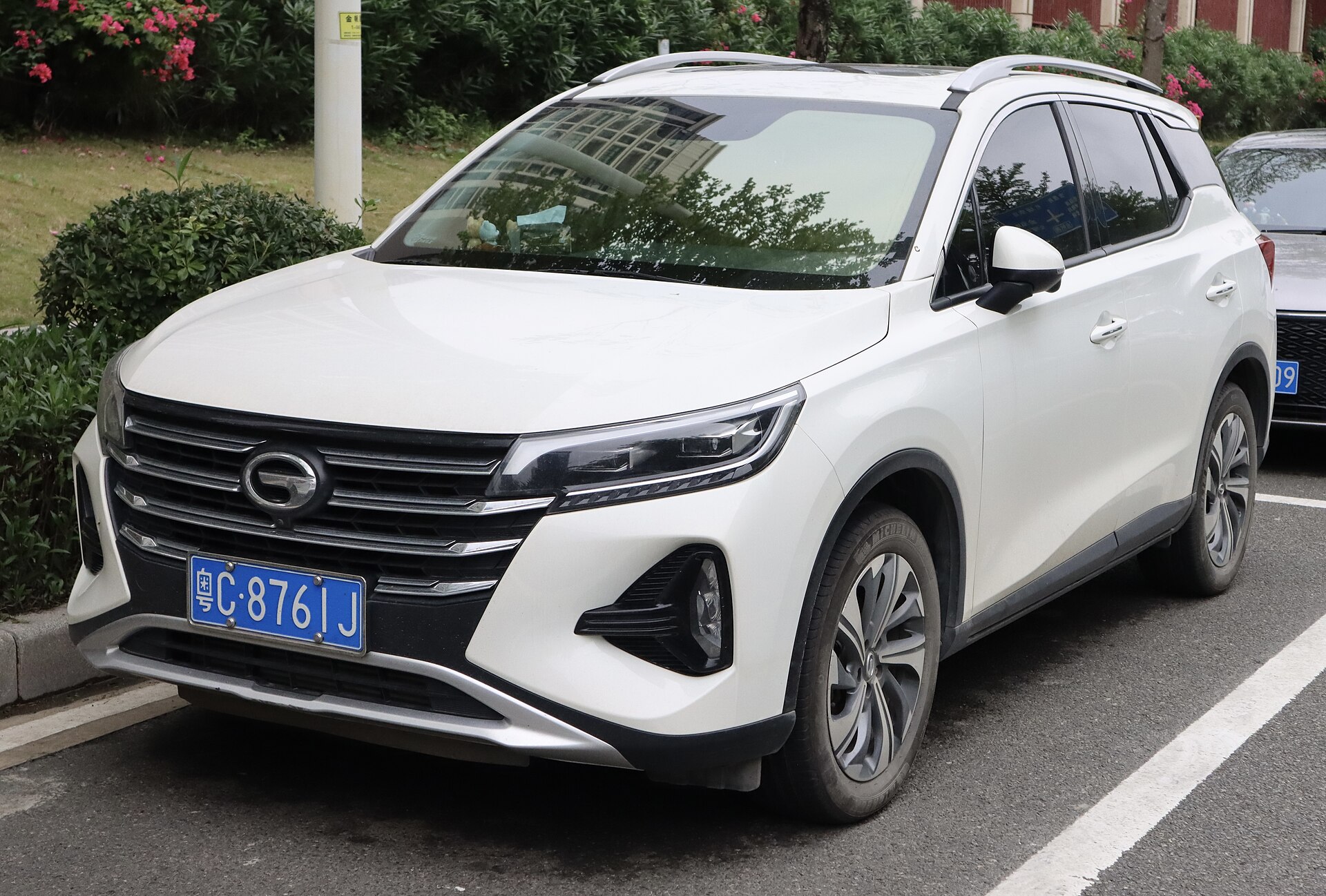 Second-generation GAC Trumpchi GS4, front view