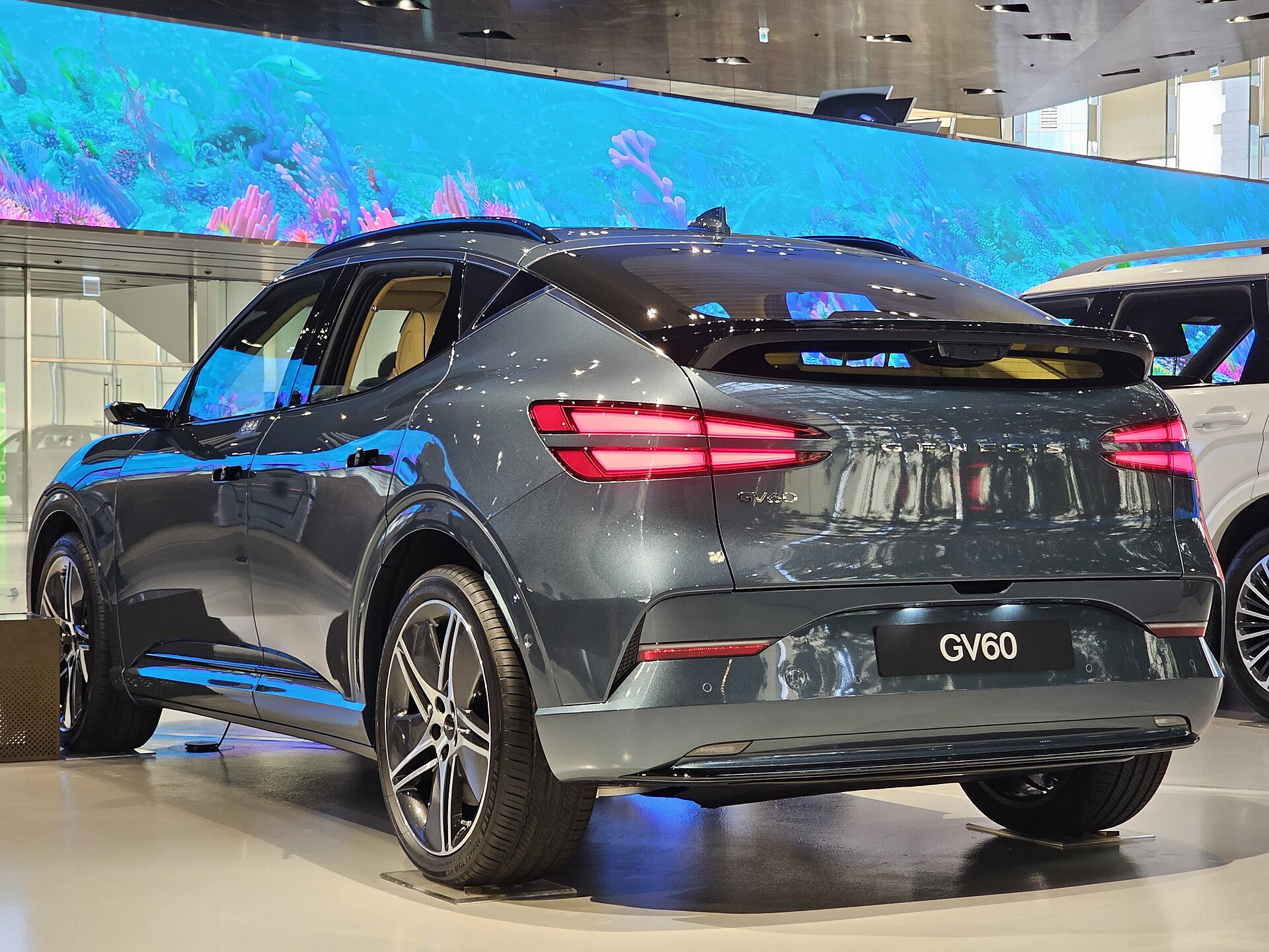 Genesis GV60 Performance AWD in green