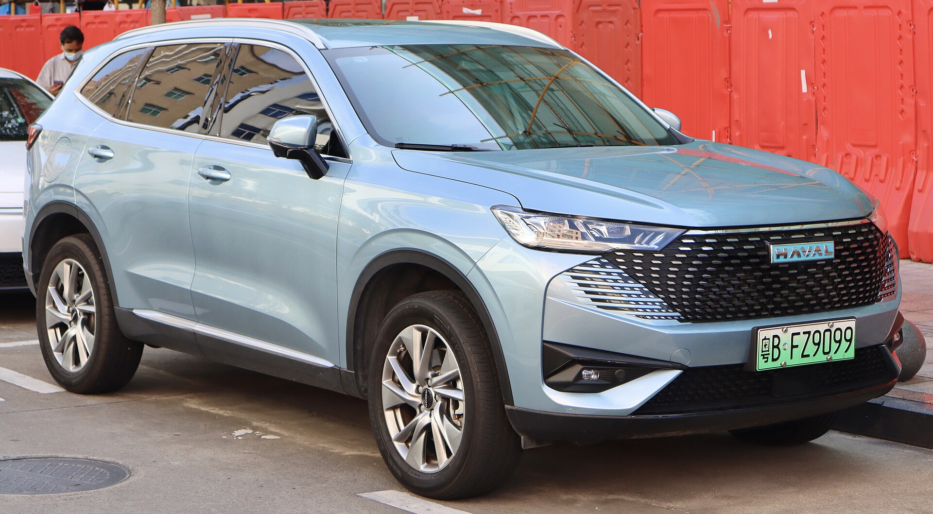 Haval H6 plug-in hybrid SUV from 2022, front view