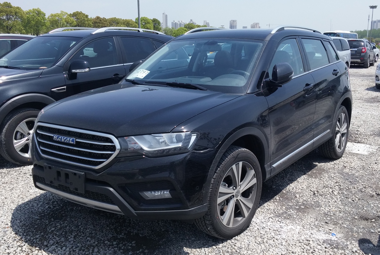 Blue Haval H6 Coupe SUV in China in 2016