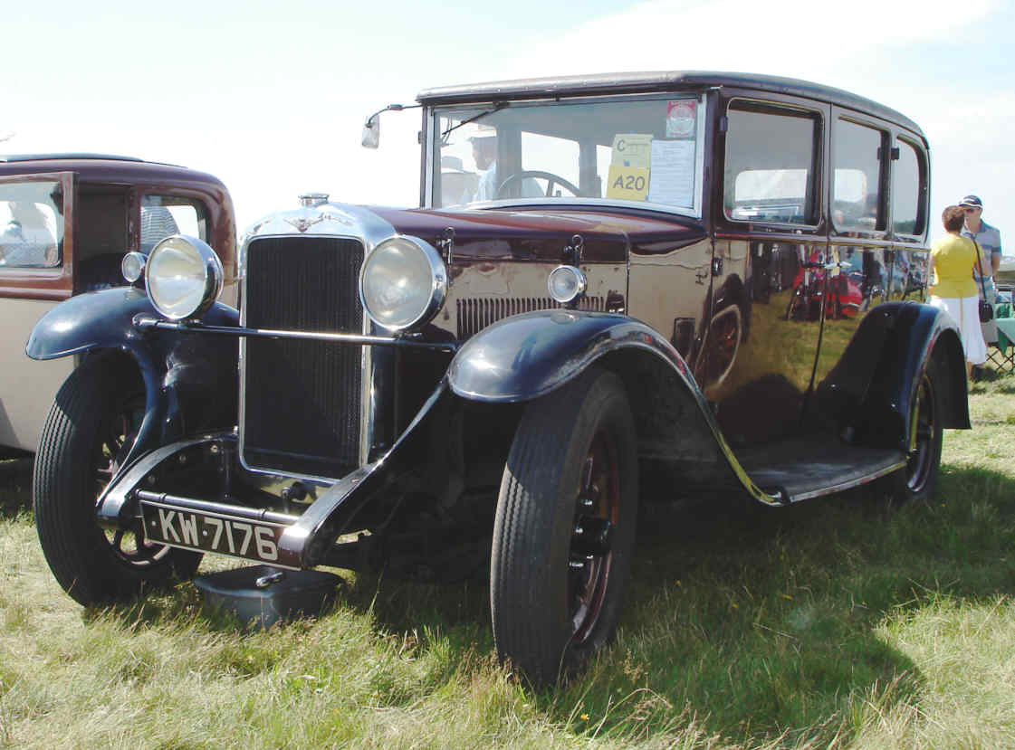 Hillman 14 open car from 1929