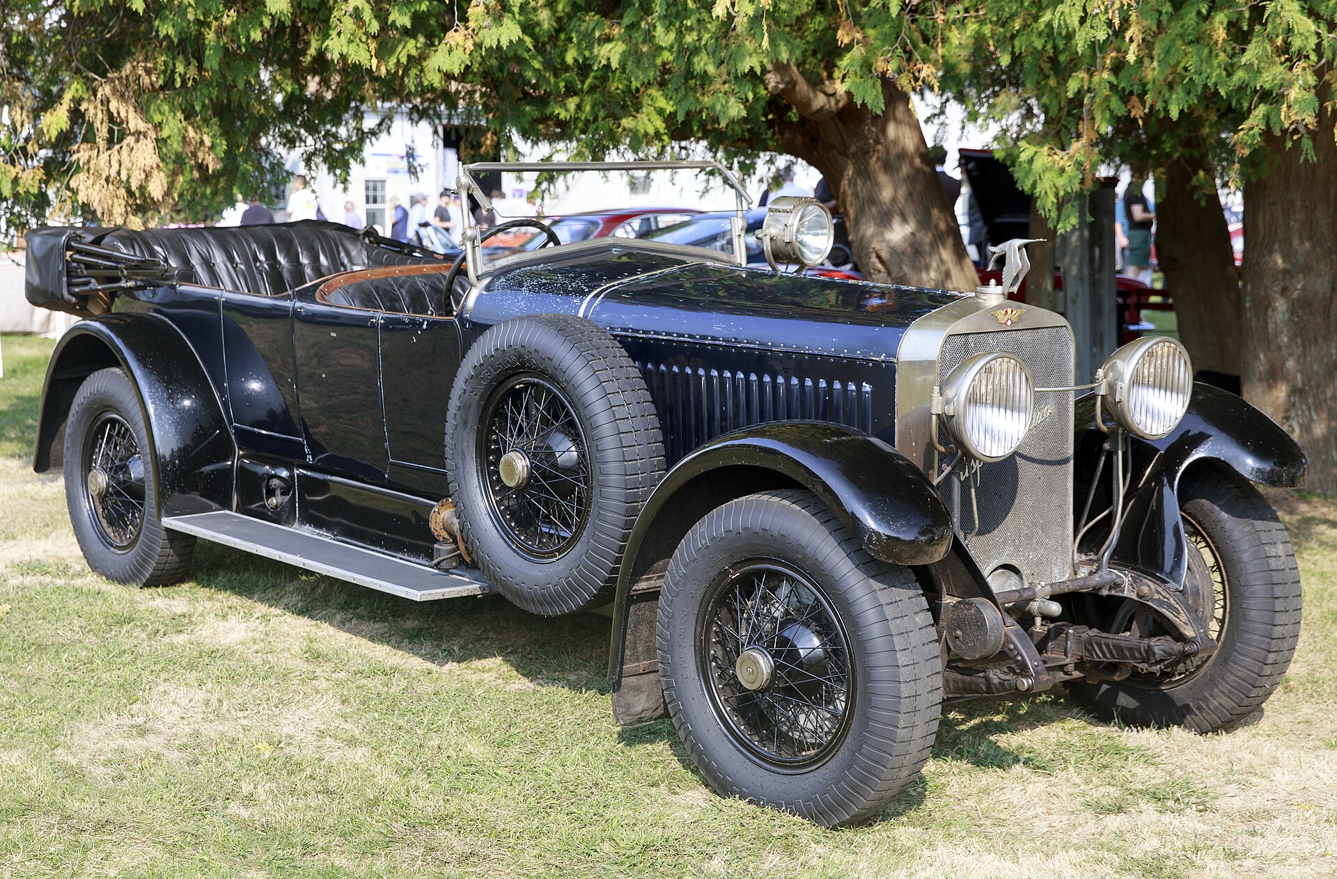 Hispano-Suiza H6B open tourer from 1921, front right view