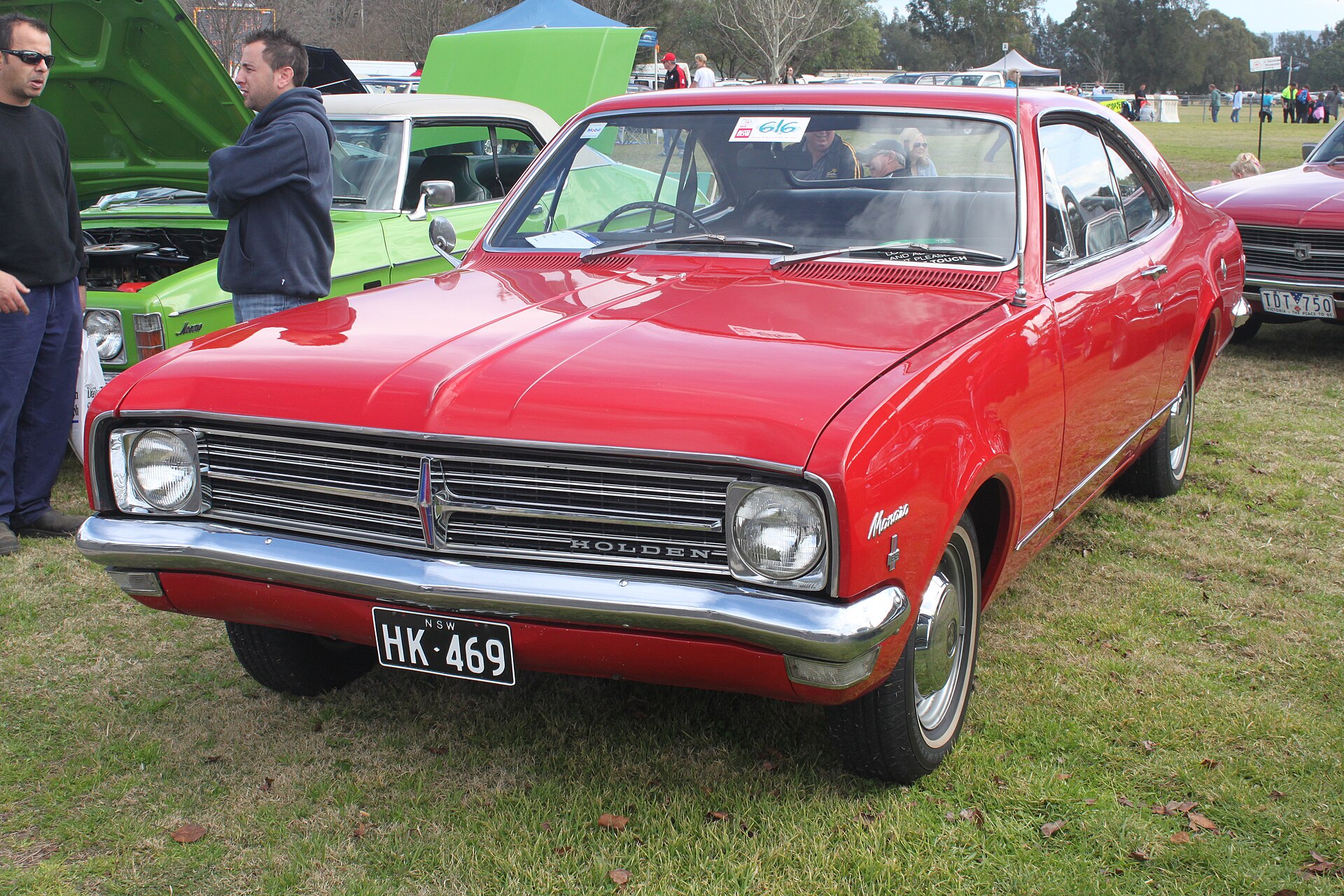 1968 Holden HK Monaro coupé, side view
