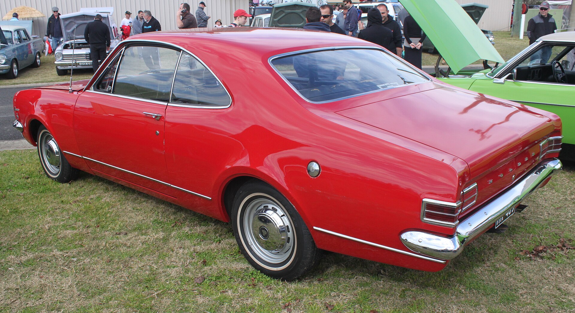 Holden HK Monaro pillarless coupé