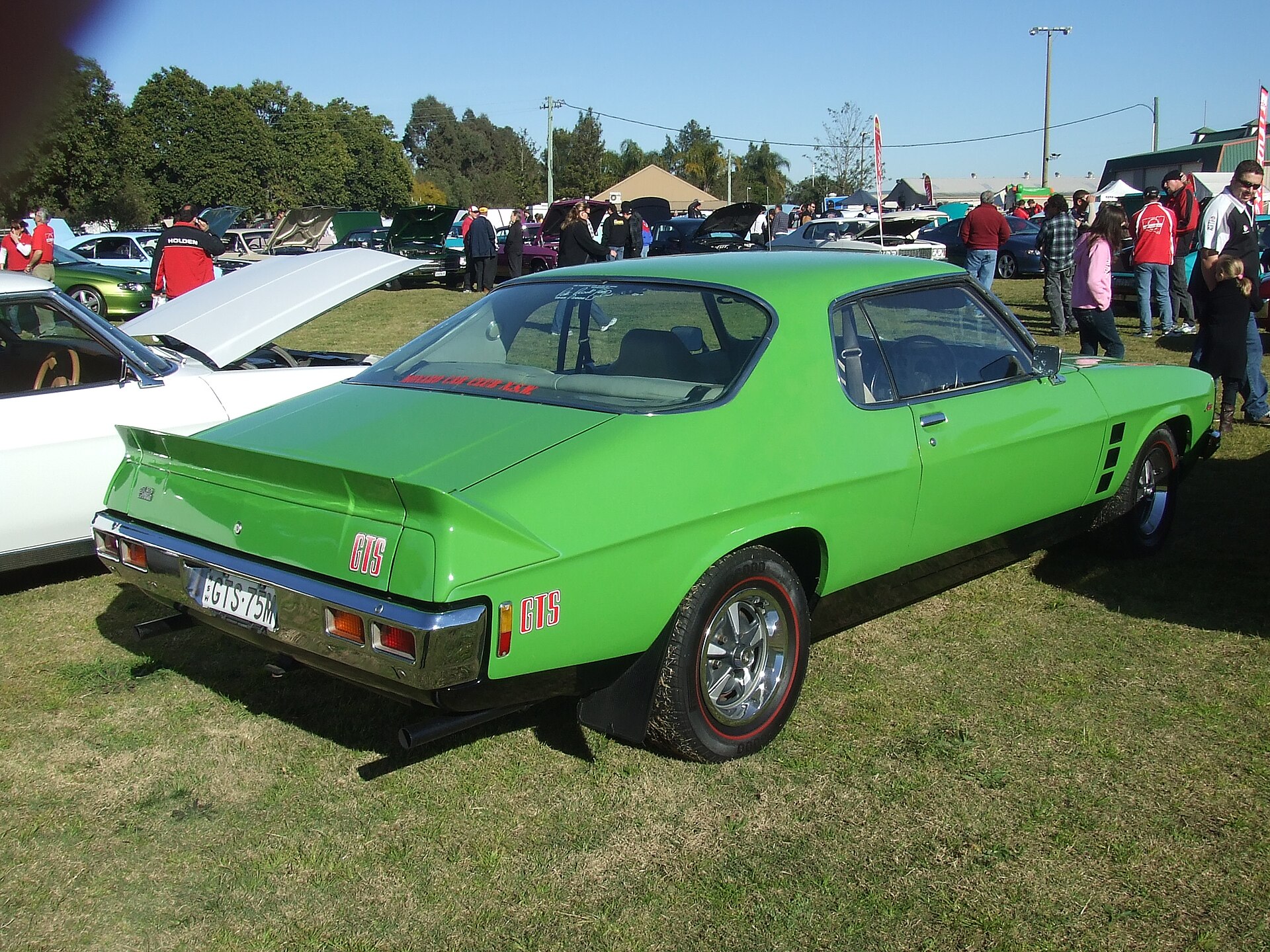 Holden HJ Monaro GTS with the square HJ front