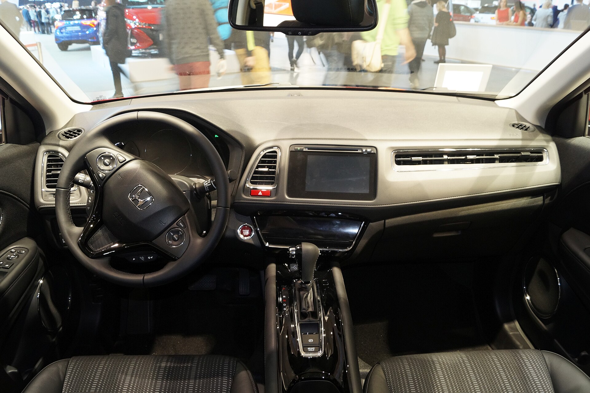 Interior of the second-generation Honda HR-V