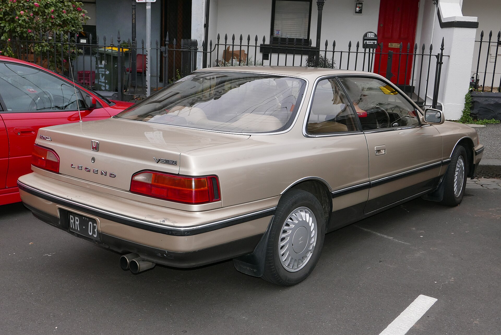 Two-door Honda Legend coupe of the first generation