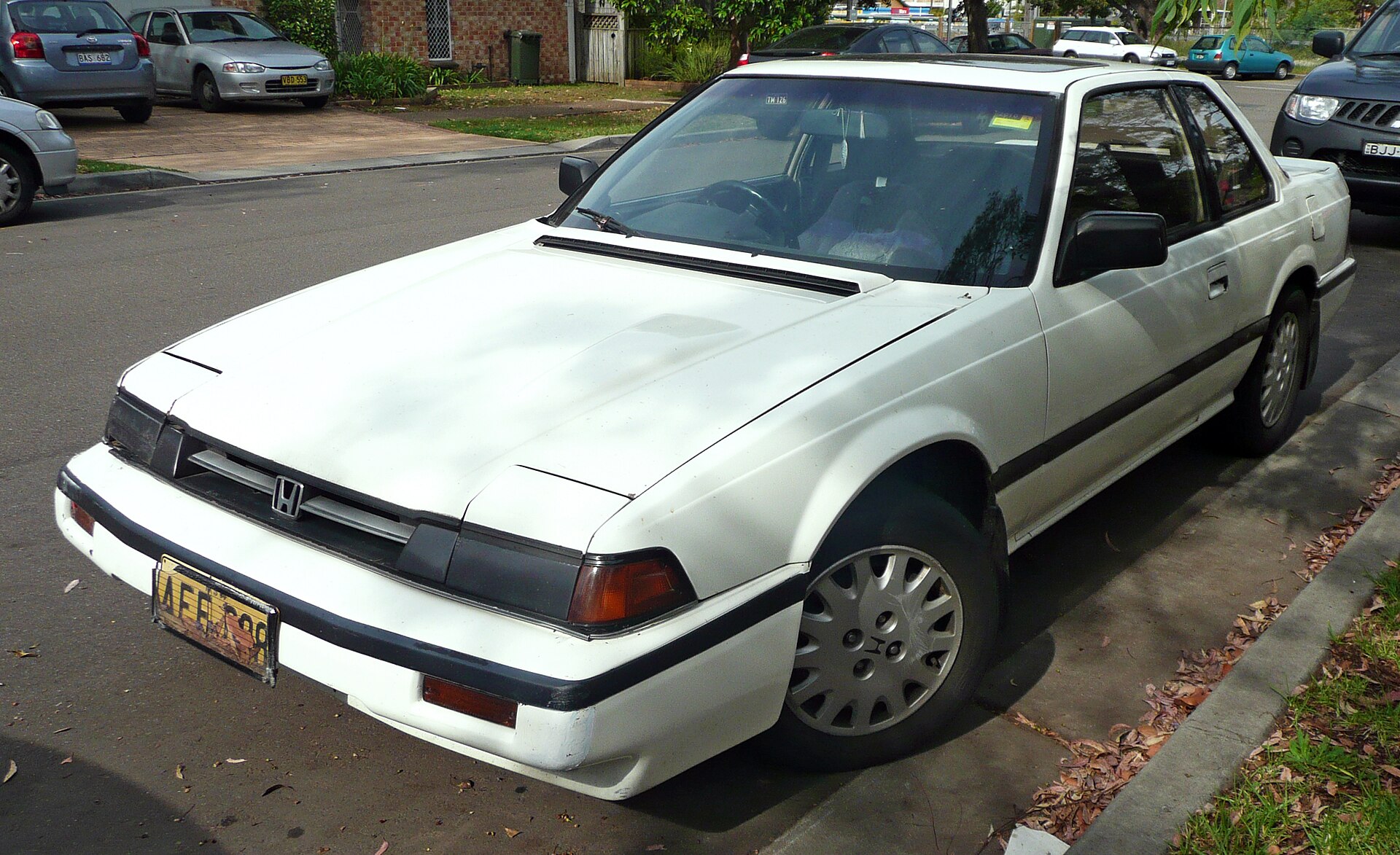 Honda Prelude Si second generation, front view