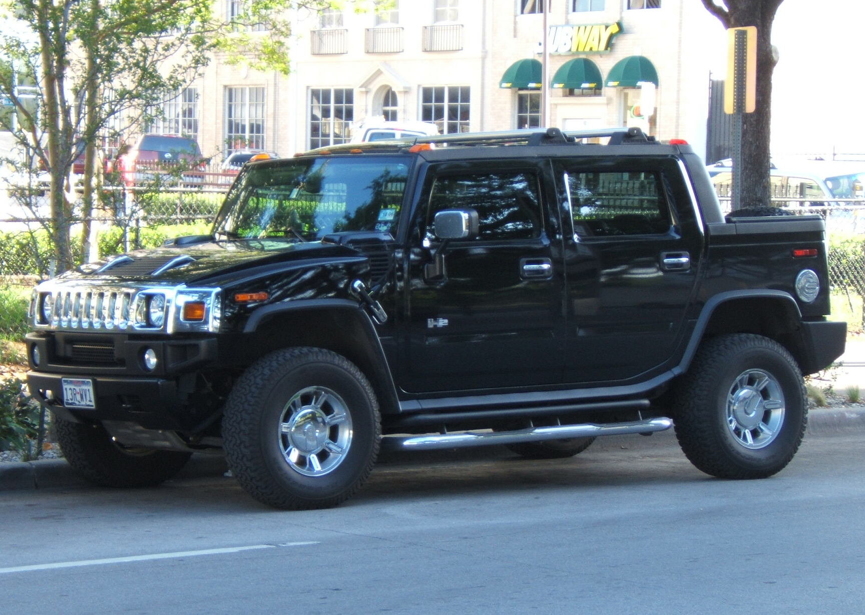 Black Hummer H2 SUT pickup