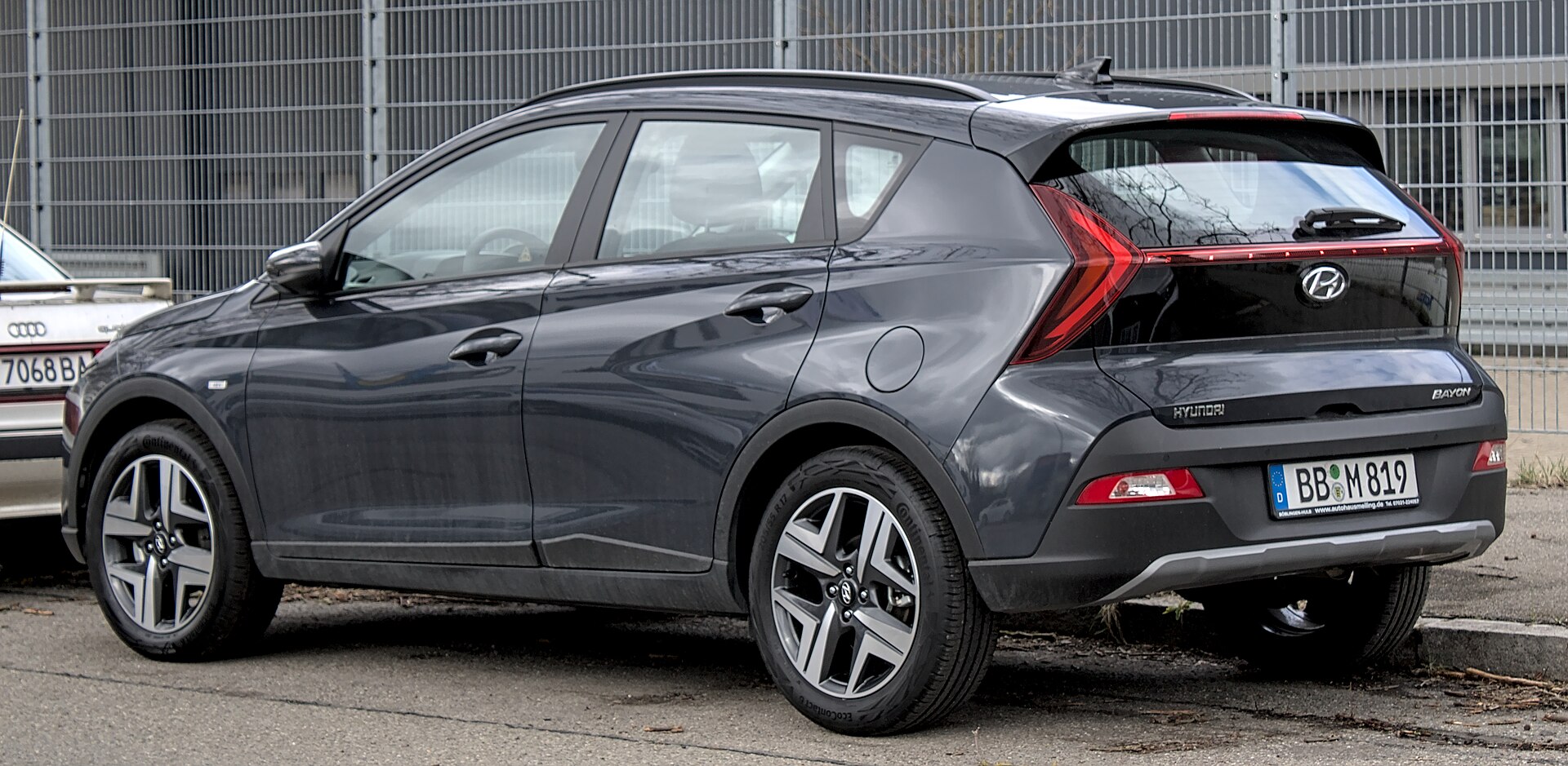 Hyundai Bayon, exterior view
