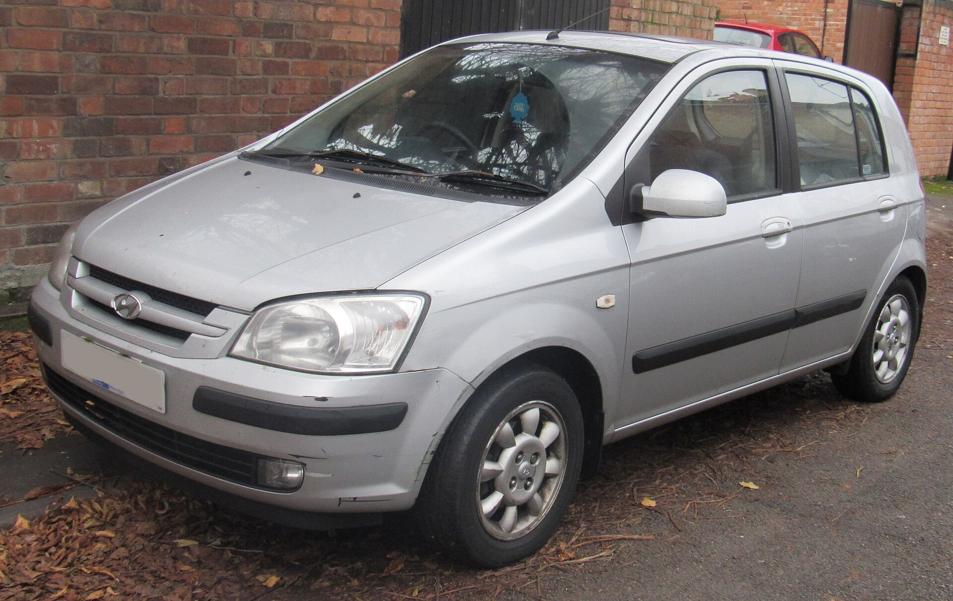 Hyundai Getz CDX 1.3, front view