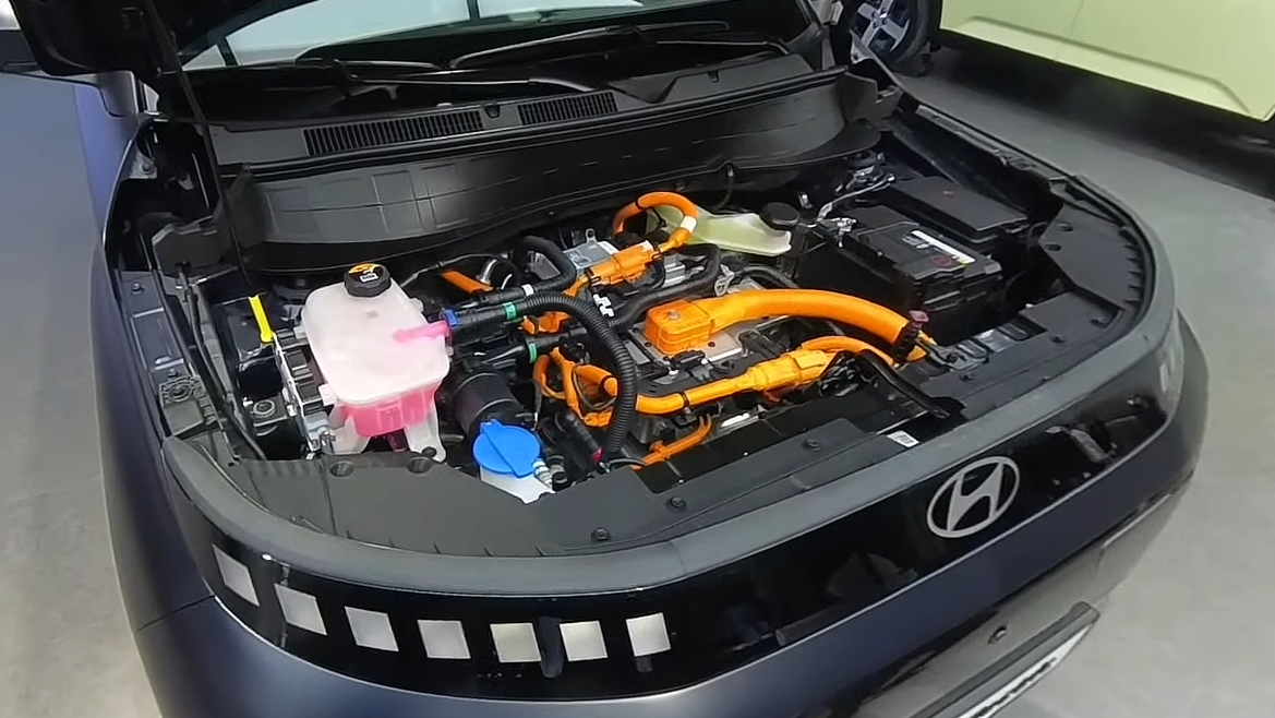 Electric powertrain and battery of the Hyundai Casper Electric