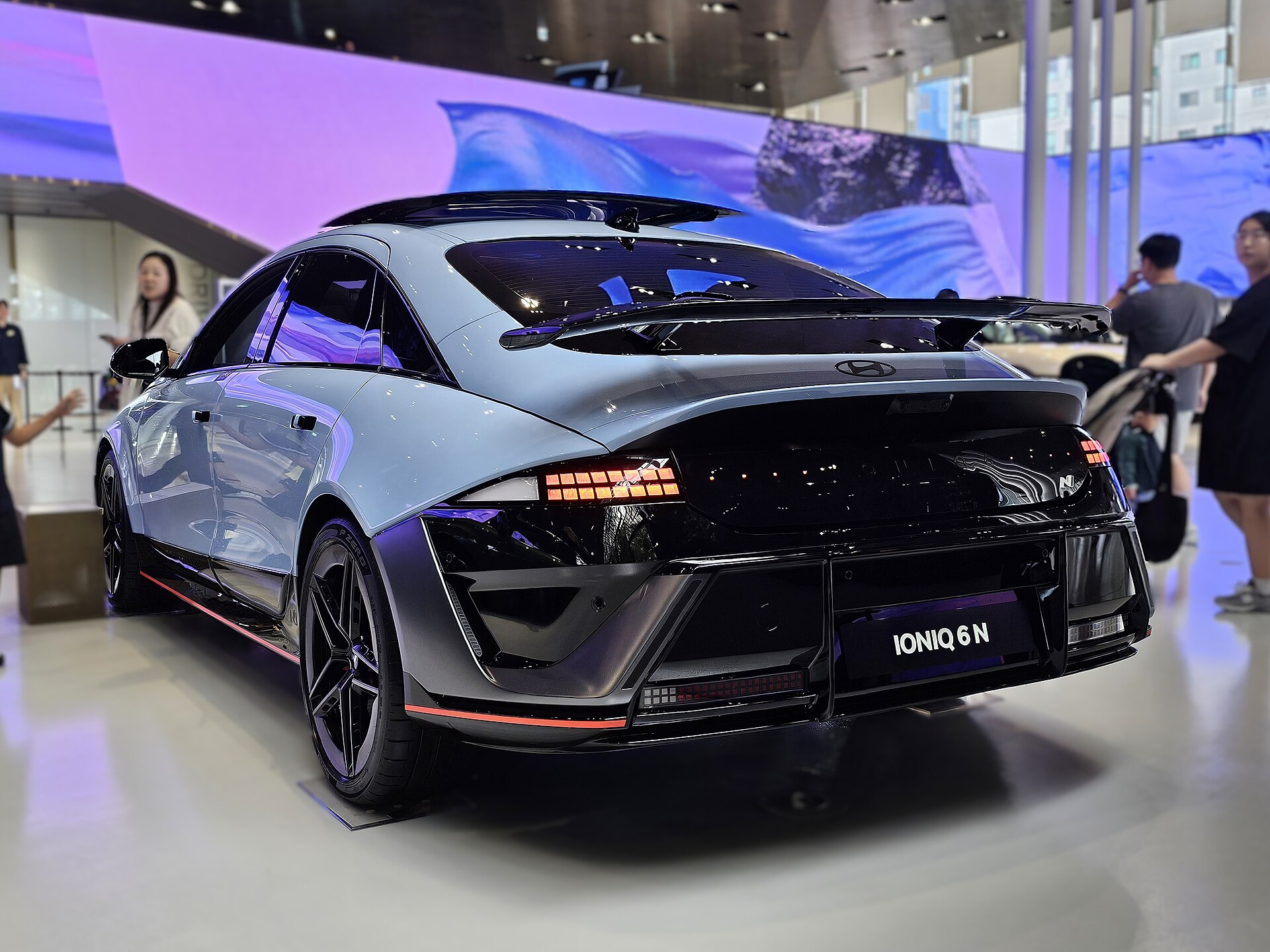 Hyundai Ioniq 6 N in Performance Blue