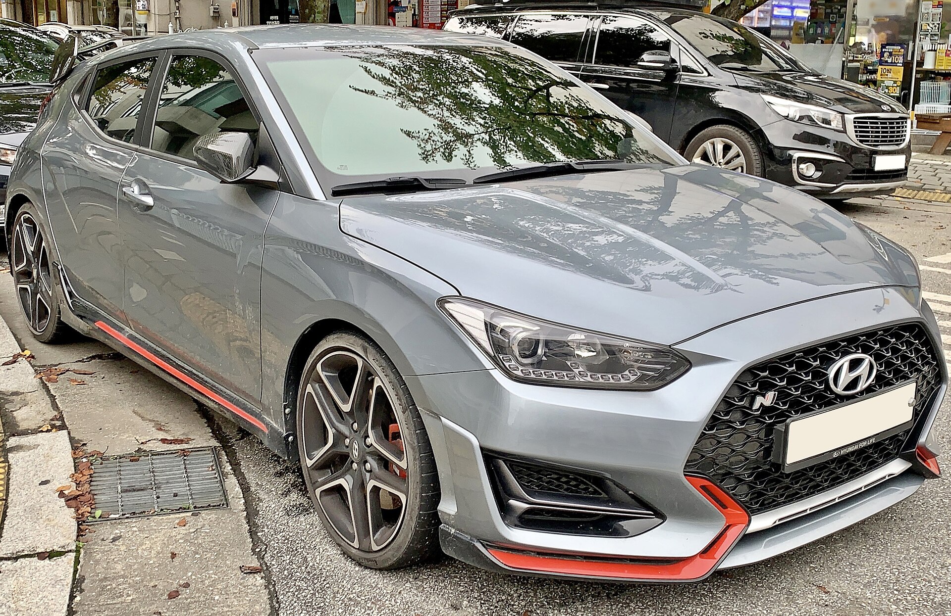 Hyundai Veloster N, exterior view