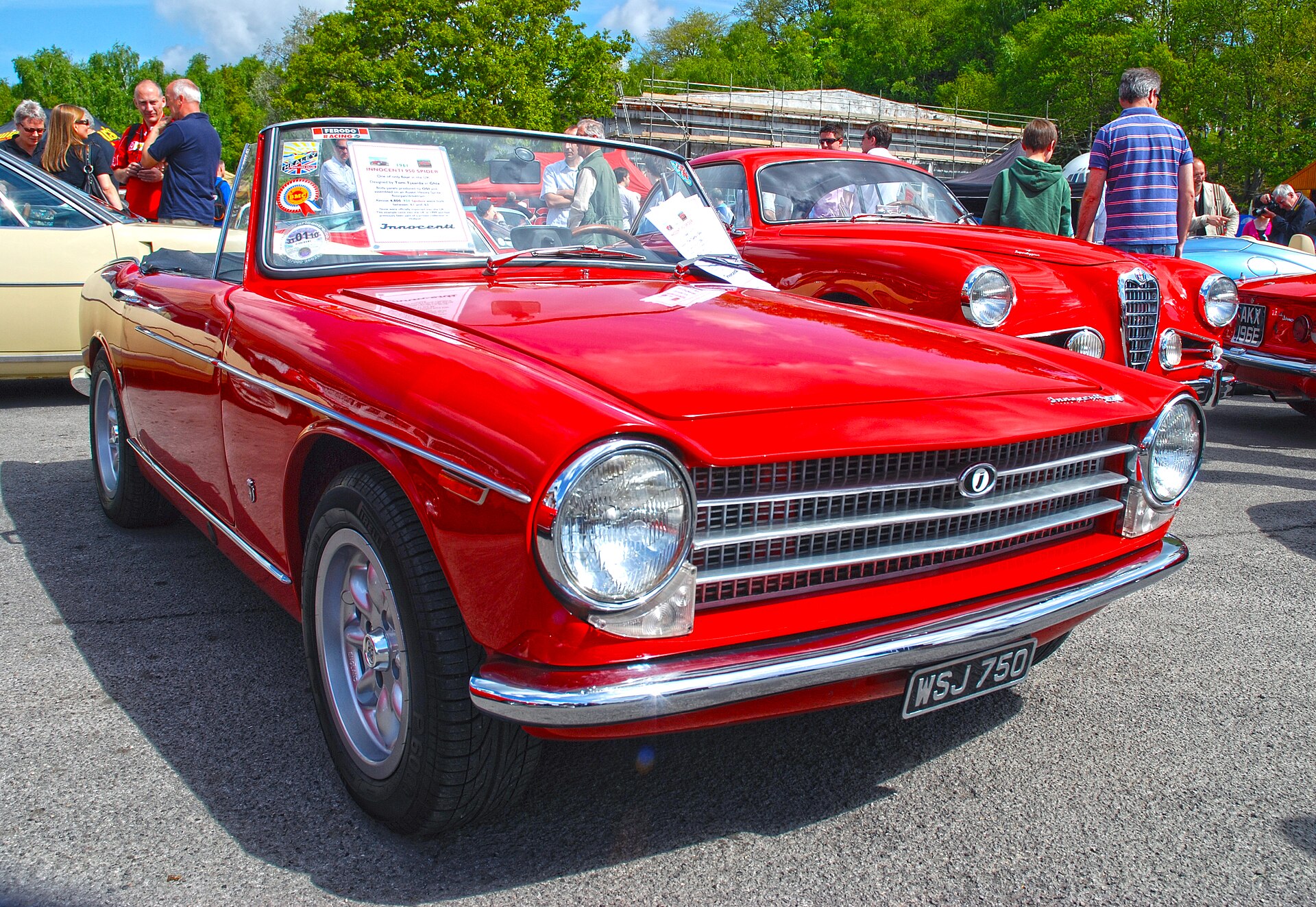 Innocenti 950 Spider open two-seater from 1961