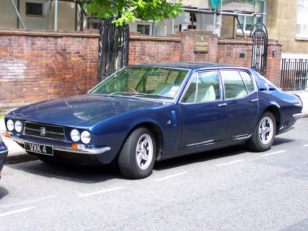 Iso Fidia four-door saloon, front view