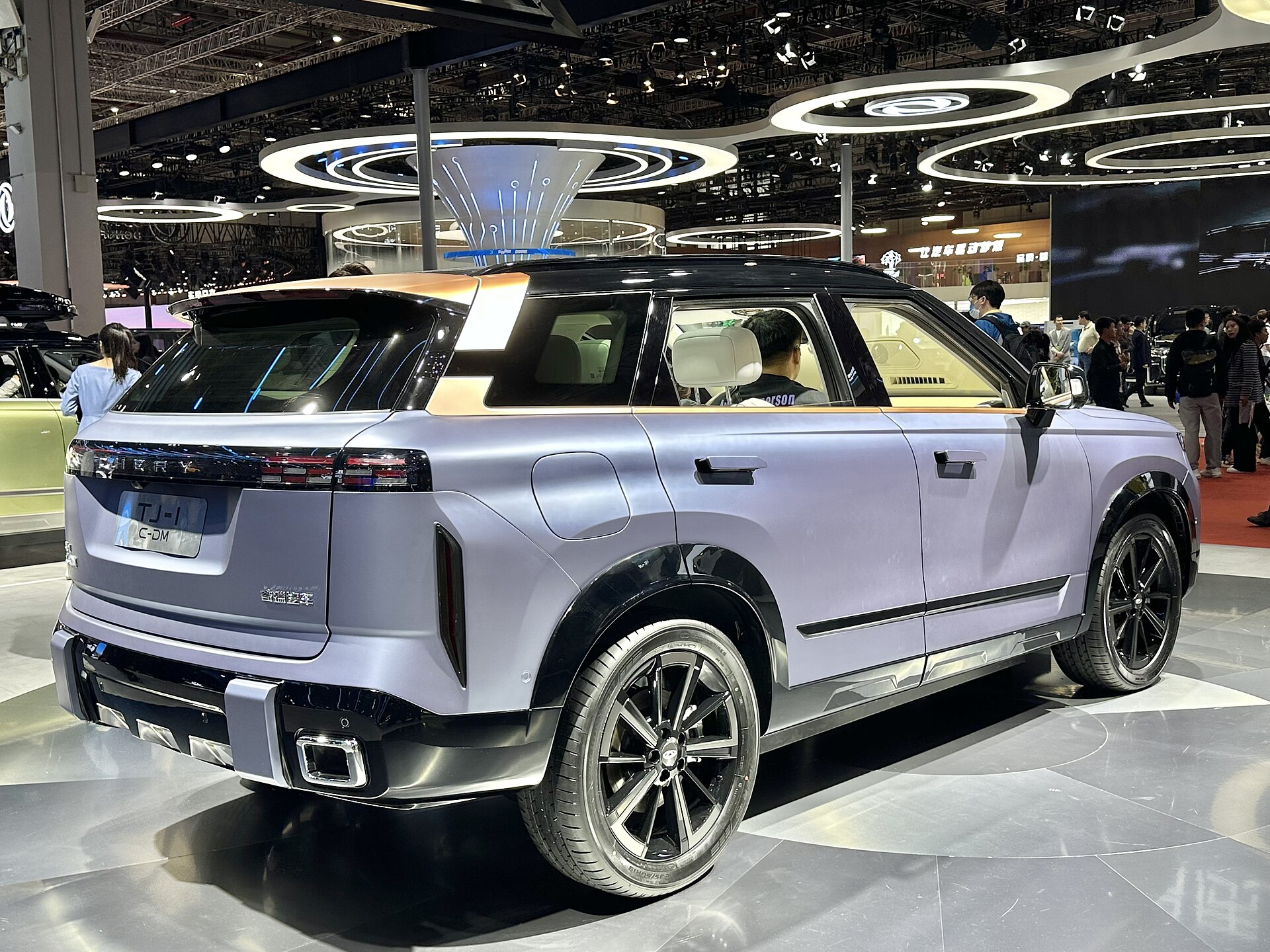 Chery TJ-1 C-DM prototype, the forerunner of the Jaecoo 7