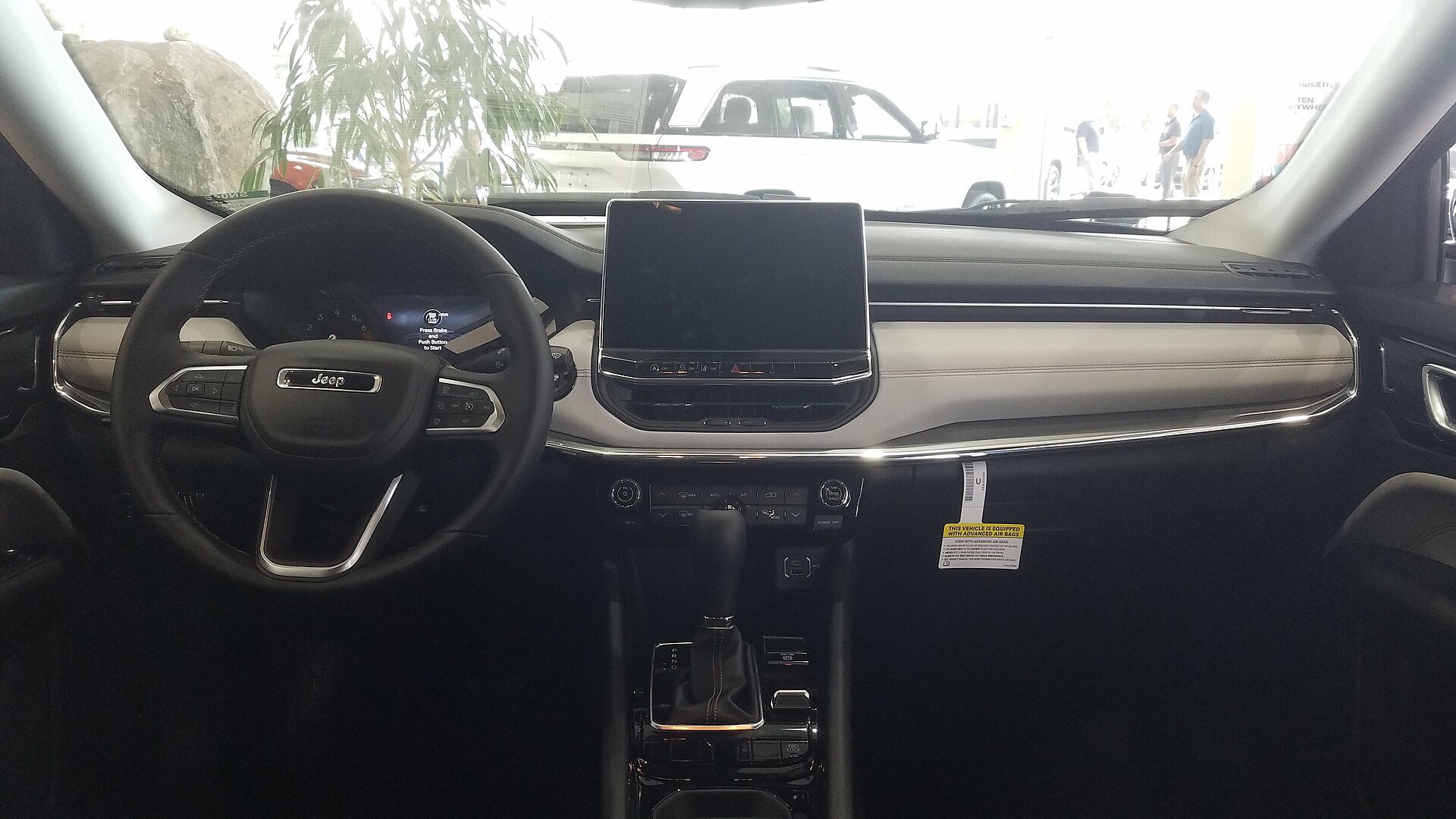 Jeep Compass second generation dashboard