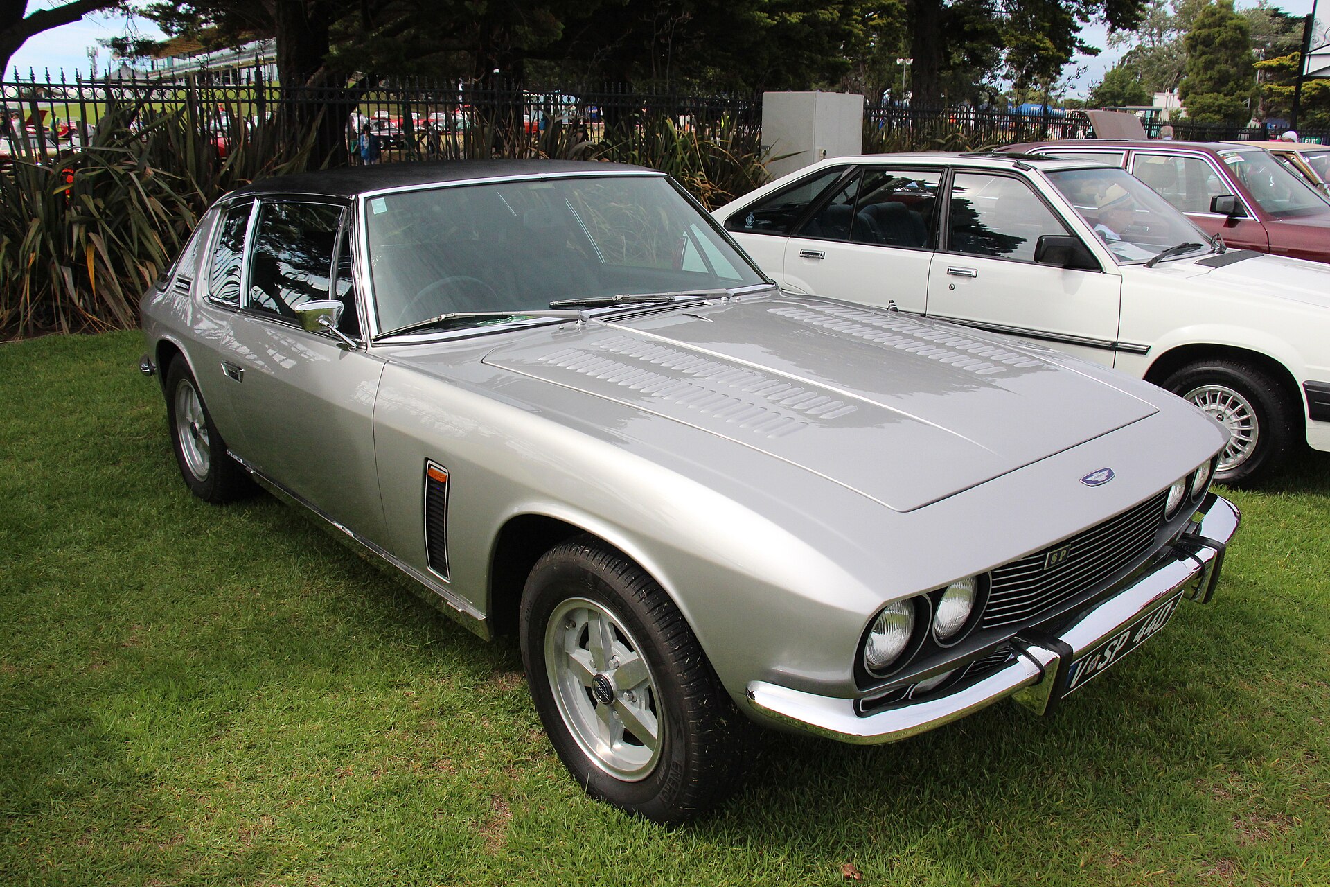 Jensen Interceptor SP with louvred bonnet