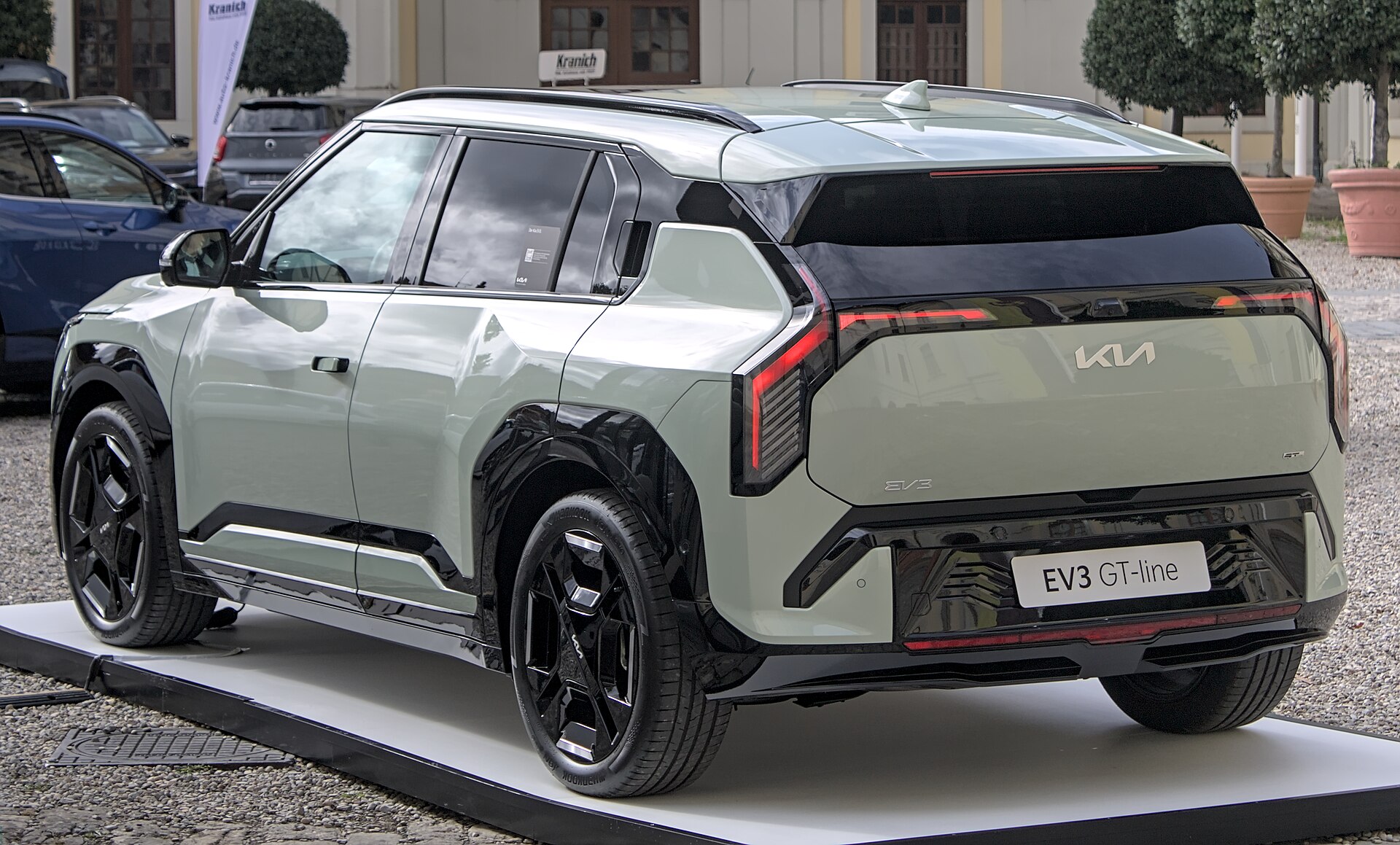 Kia EV3 GT-Line on display