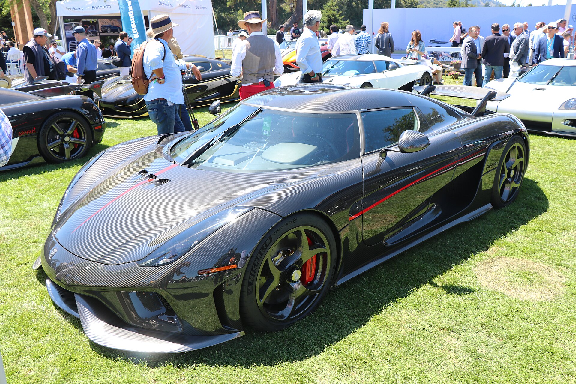 Dark Koenigsegg Regera Raven
