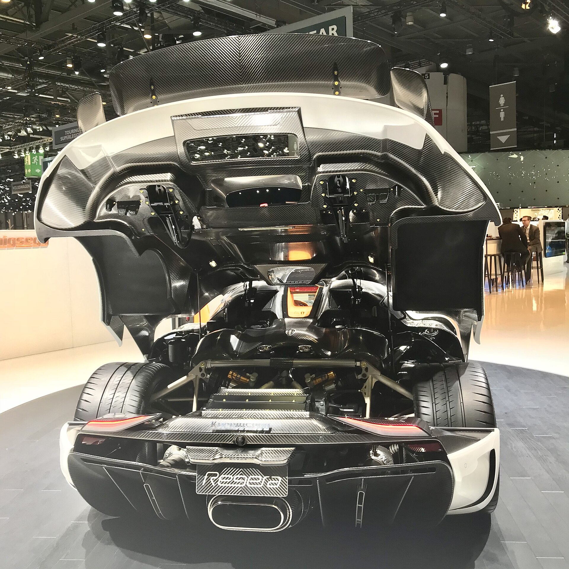 Koenigsegg Regera with Ghost aero package