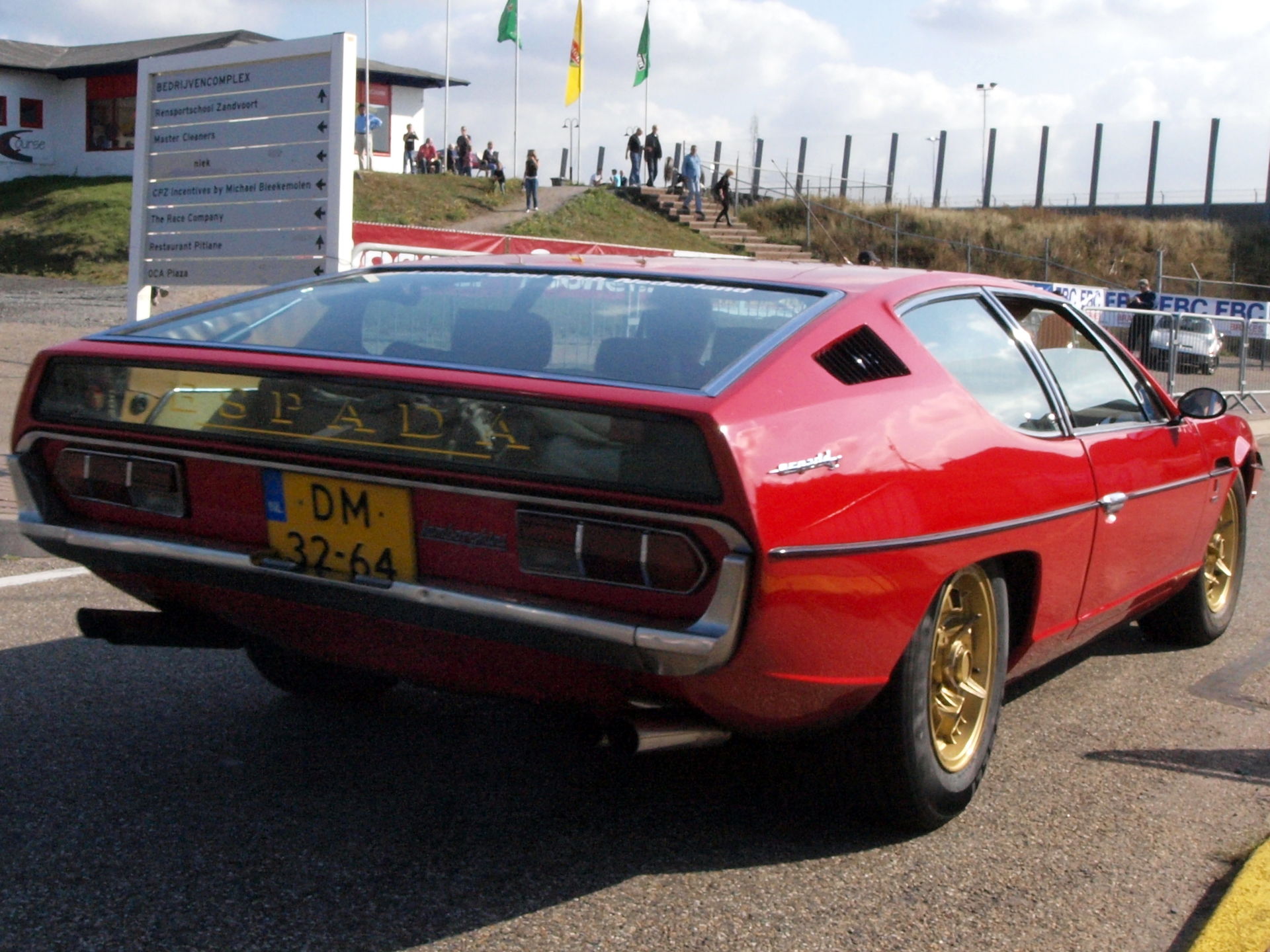 Lamborghini Espada with Dutch registration