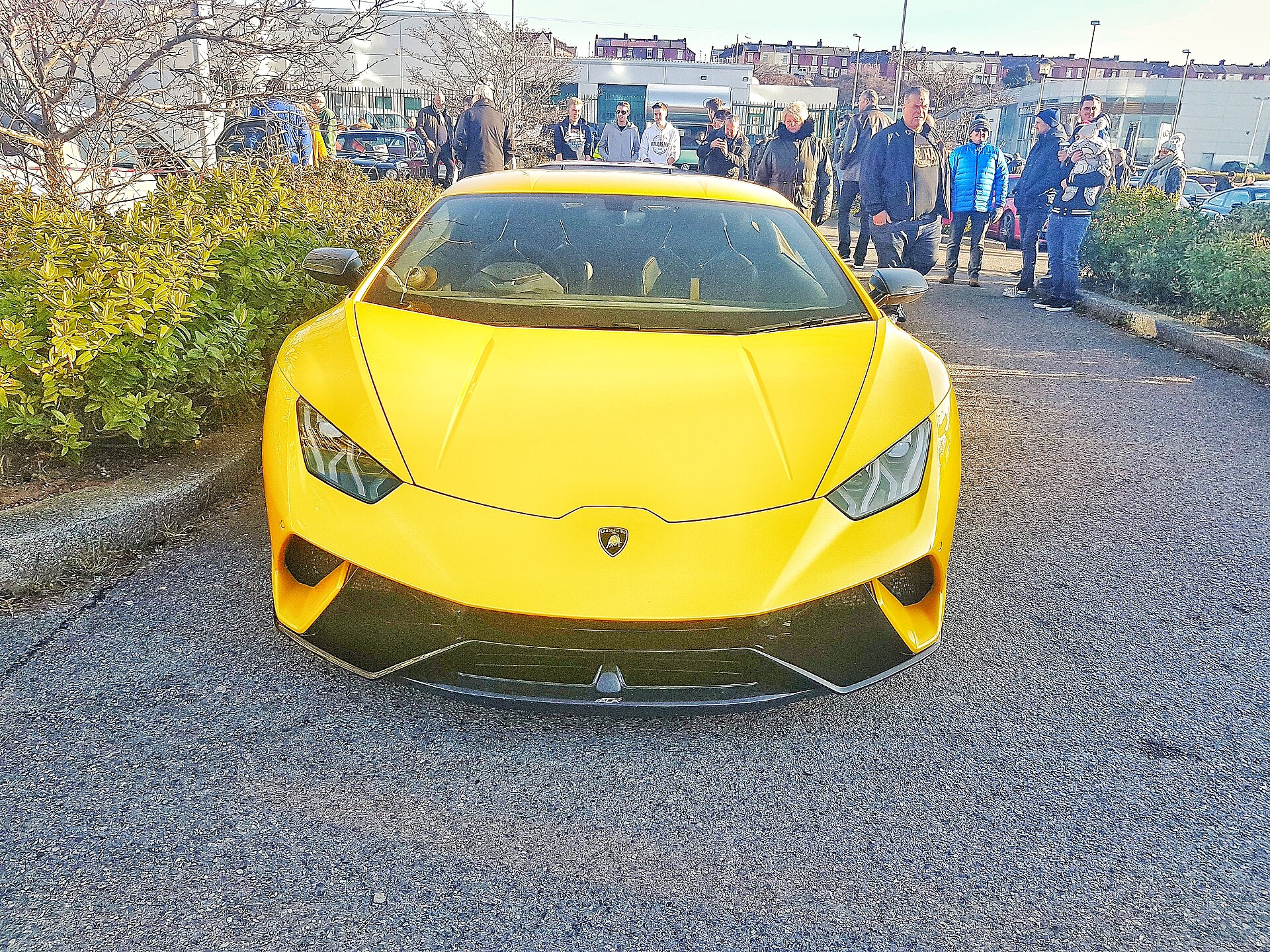 Lamborghini Huracán Performante with rear wing