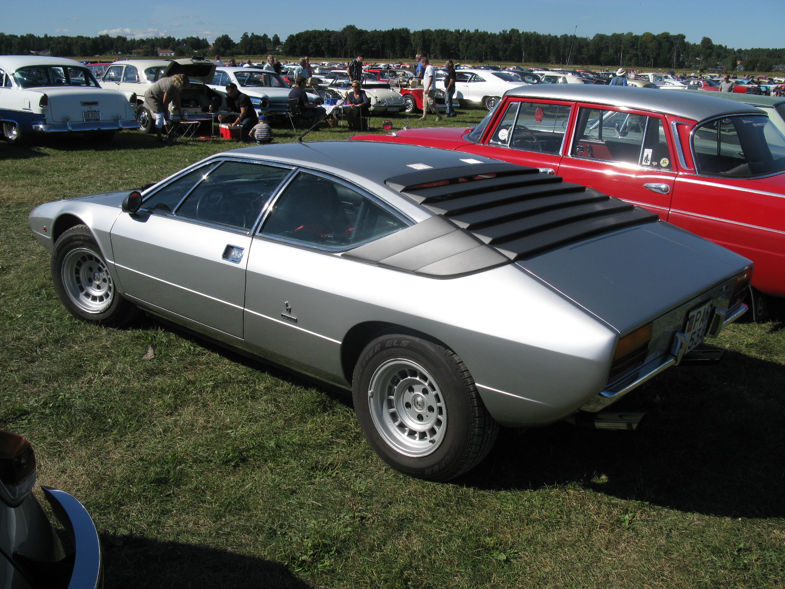 Lamborghini Urraco P300 rear three-quarter view