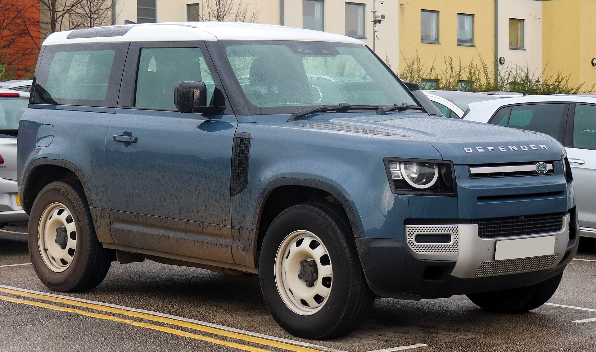 Land Rover Defender 90 L663 three-door, front view
