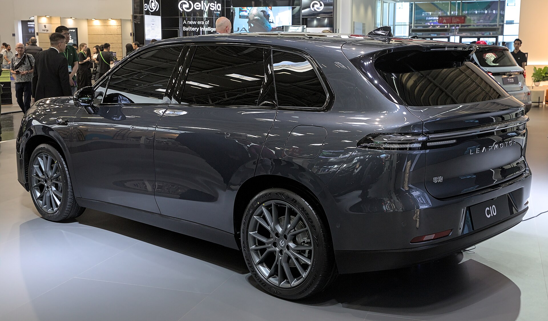 Leapmotor C10 on the stand at the Munich Motor Show 2023