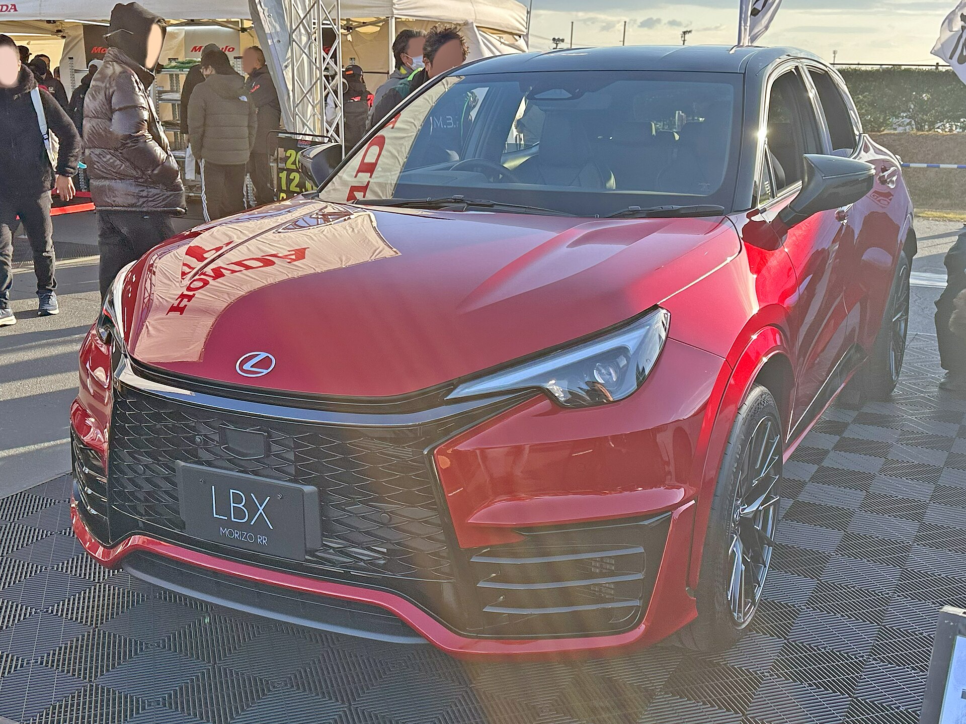 Lexus LBX Morizo RR, front view
