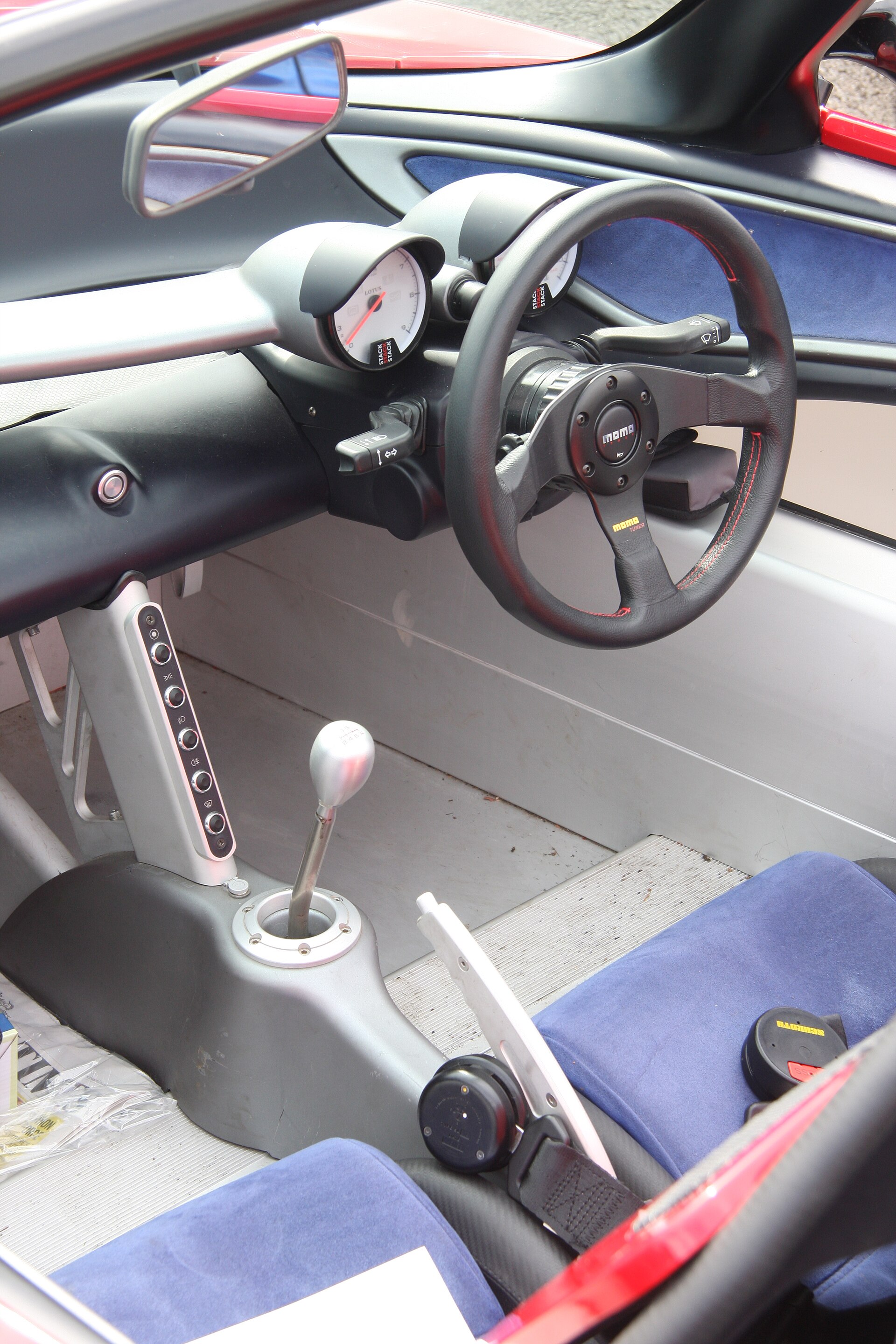 Interior of the Lotus 340R