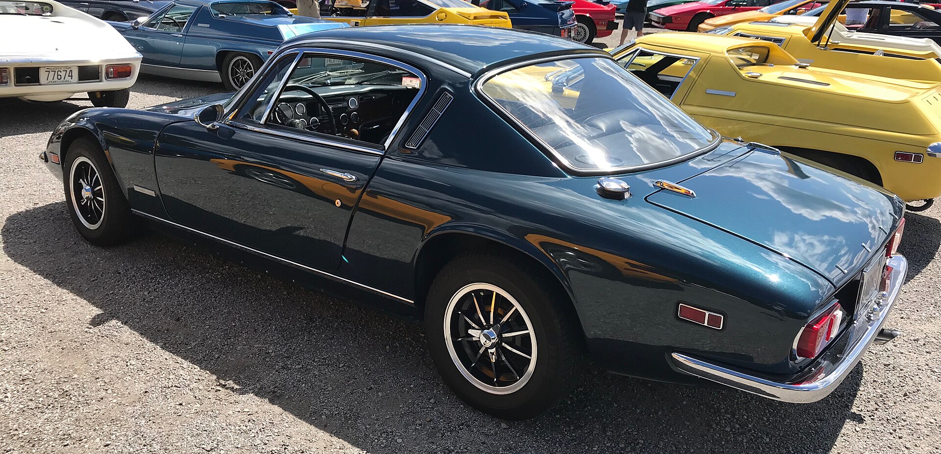 Lotus Elan +2 rear view