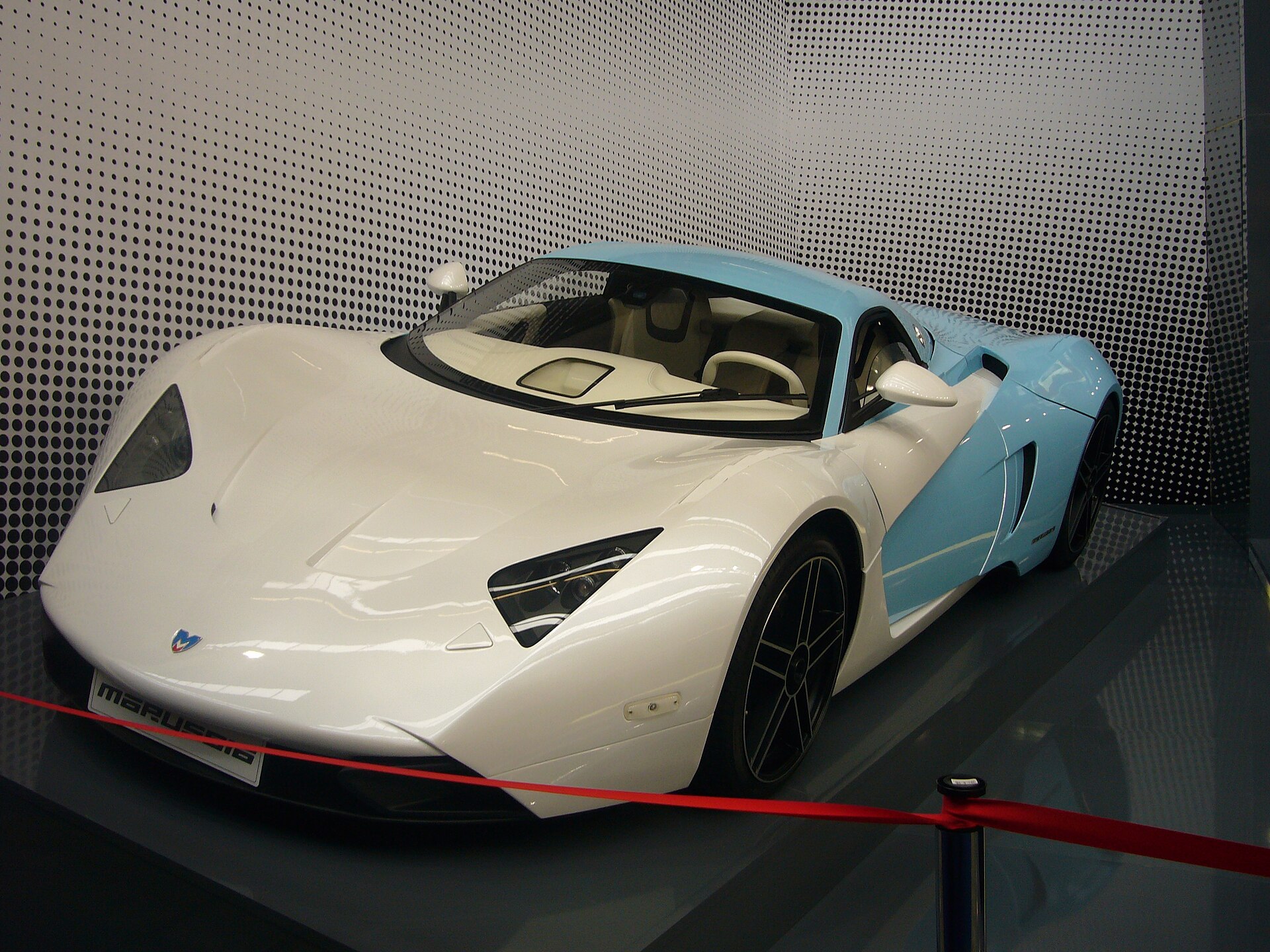 Marussia B1 rear three-quarter view