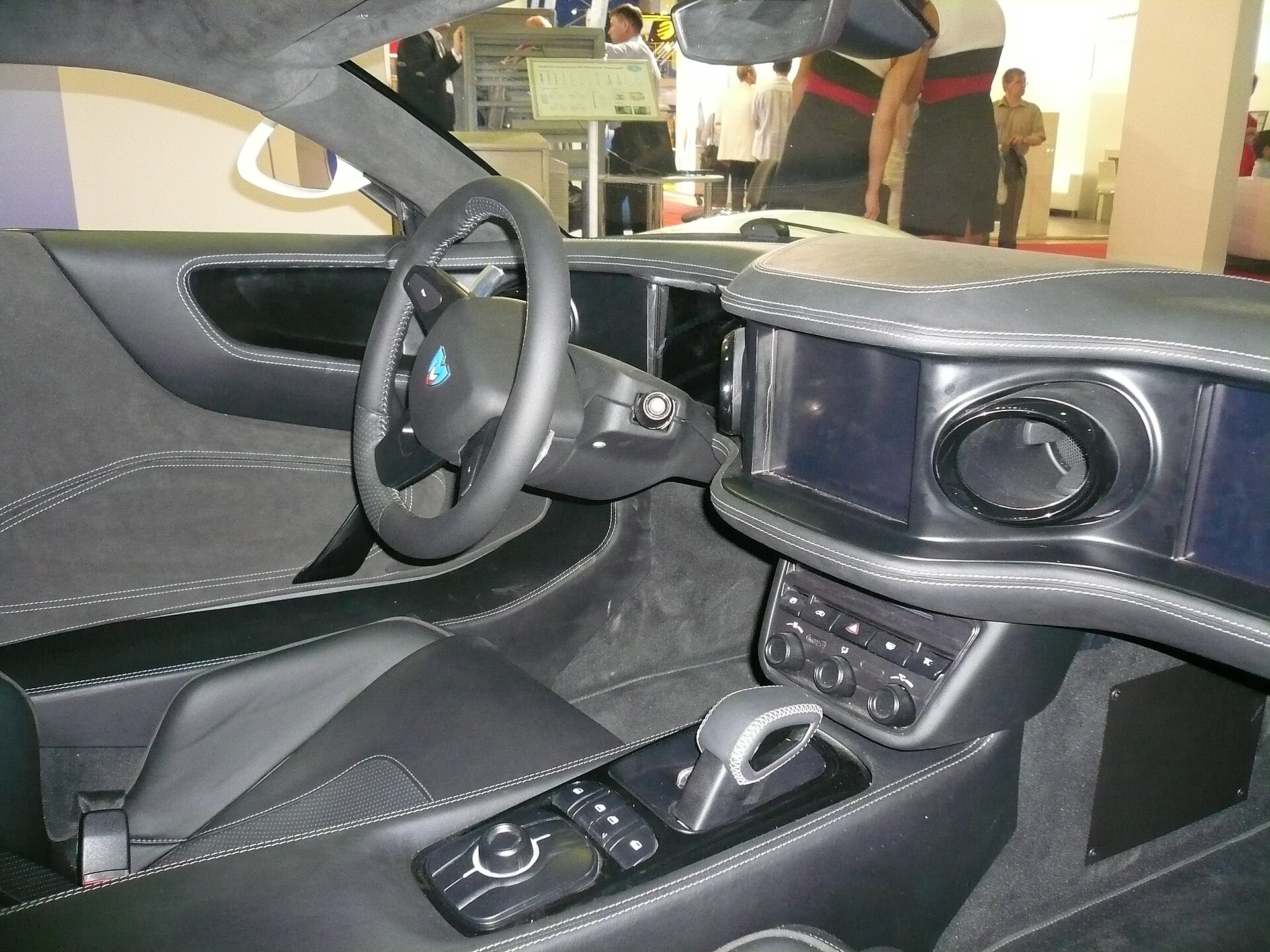 Marussia B1 with doors open