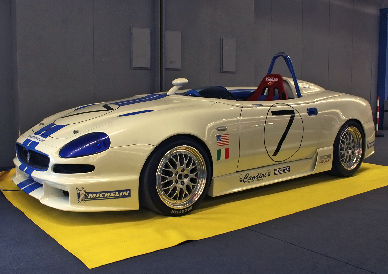 Maserati 320S single-seat barchetta concept